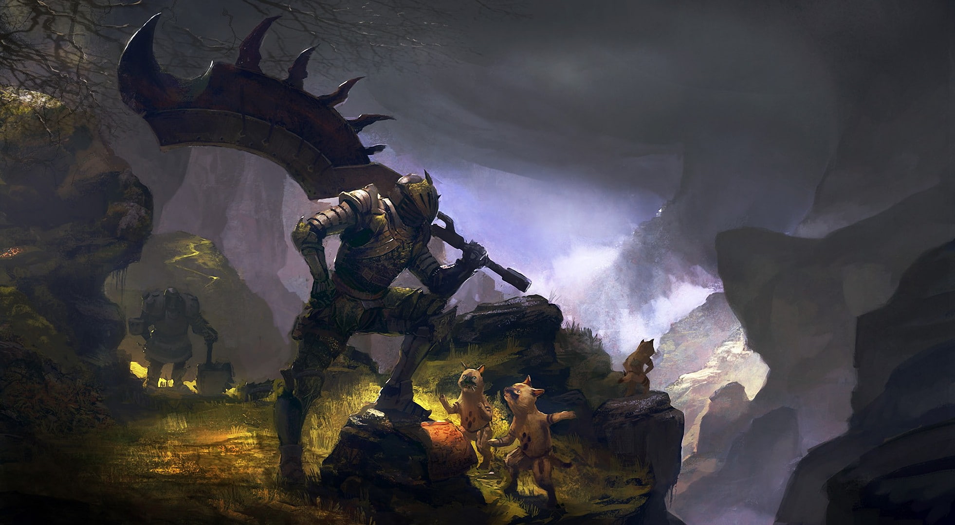 fantasy art, 1080P, Monster Hunter, HD Wallpaper