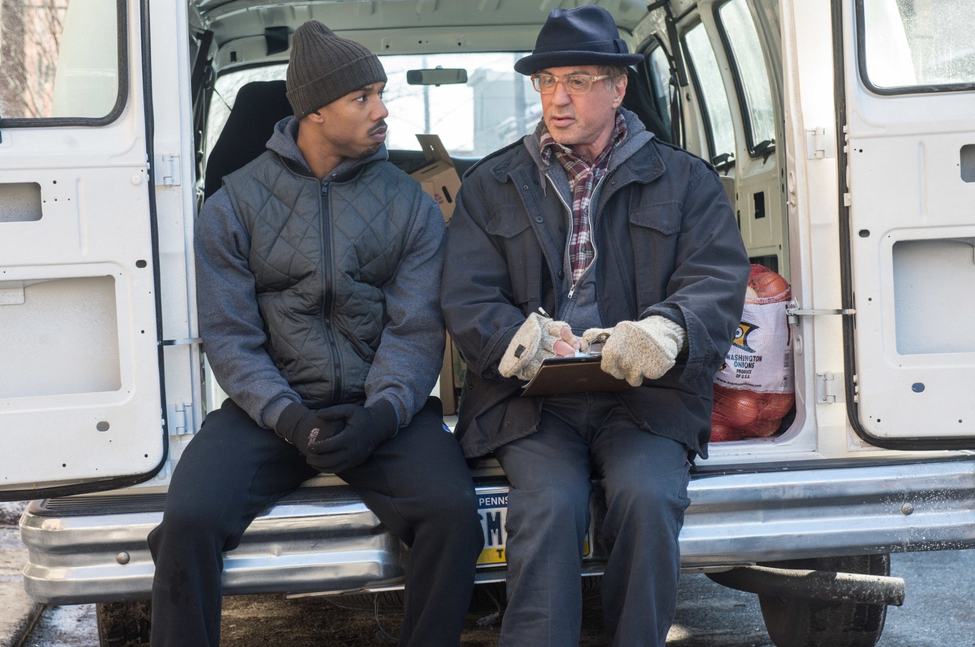 Creed, Rocky Balboa, Adonis Johnson, 1080P, Movie, Michael B. Jordan, Sylvester Stallone, HD Wallpaper