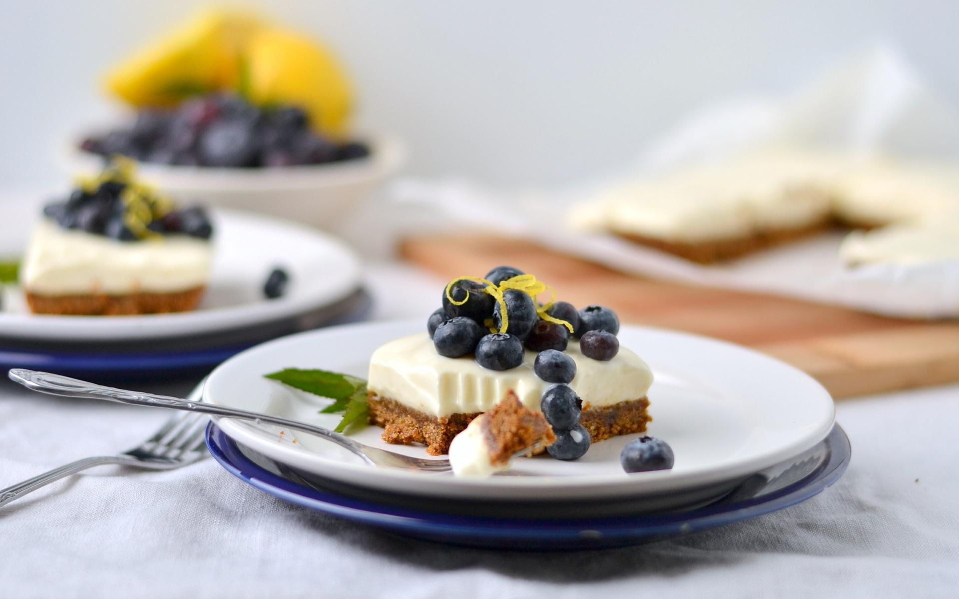 tart, raspberry, 1080P, photography, blueberry, 1920x1200, cake, HD Wallpaper