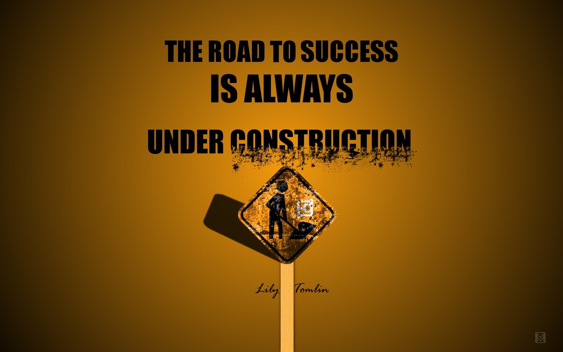roads, signs, Success, quotes, Tomlin, Typography, text, 1080P, lily, HD Wallpaper