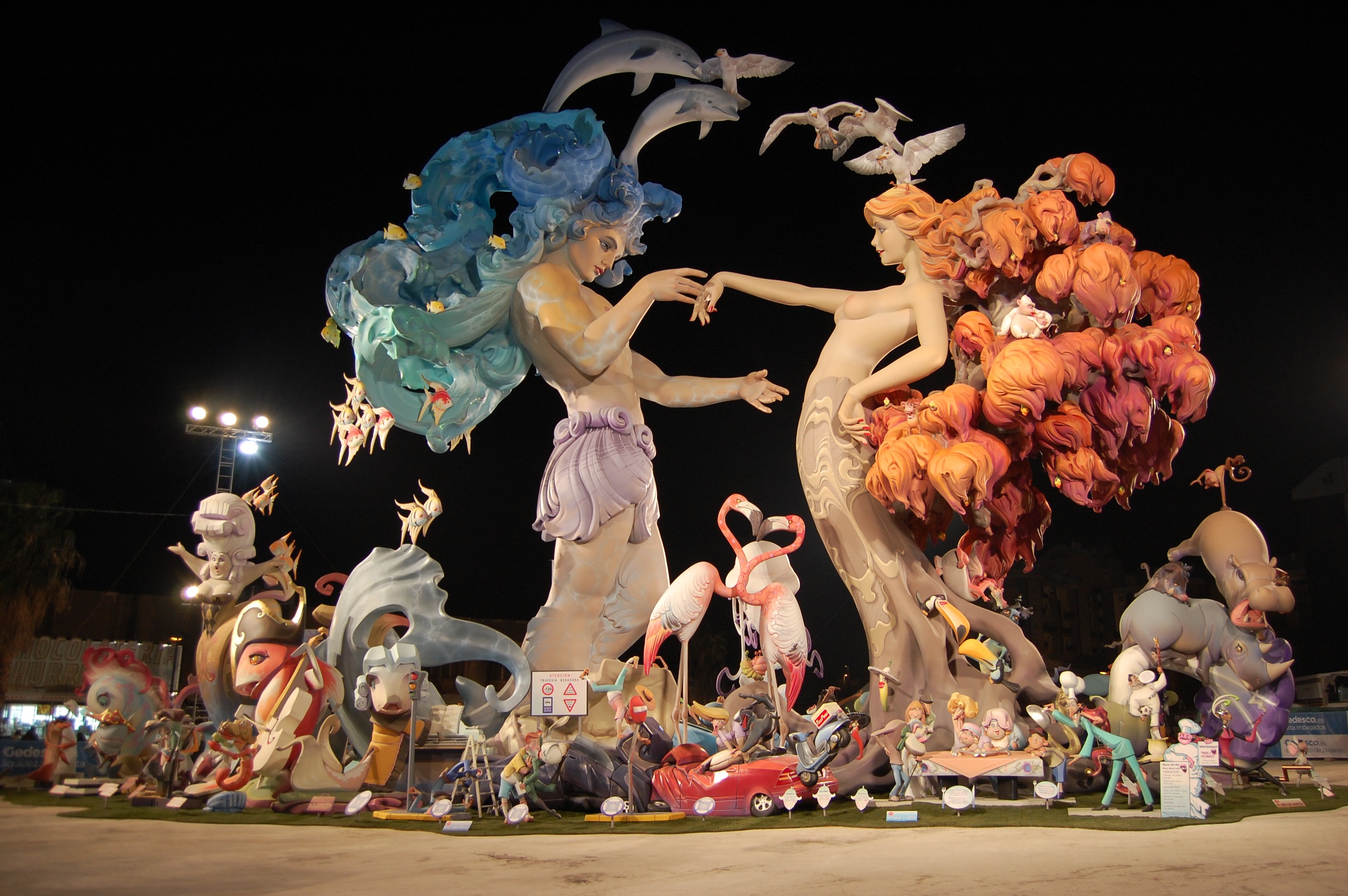 night, arts culture and entertainment, adult, full length, artistic, creativity, traditional Festival, leisure activity, event, real people, statues, cultures, HD Wallpaper