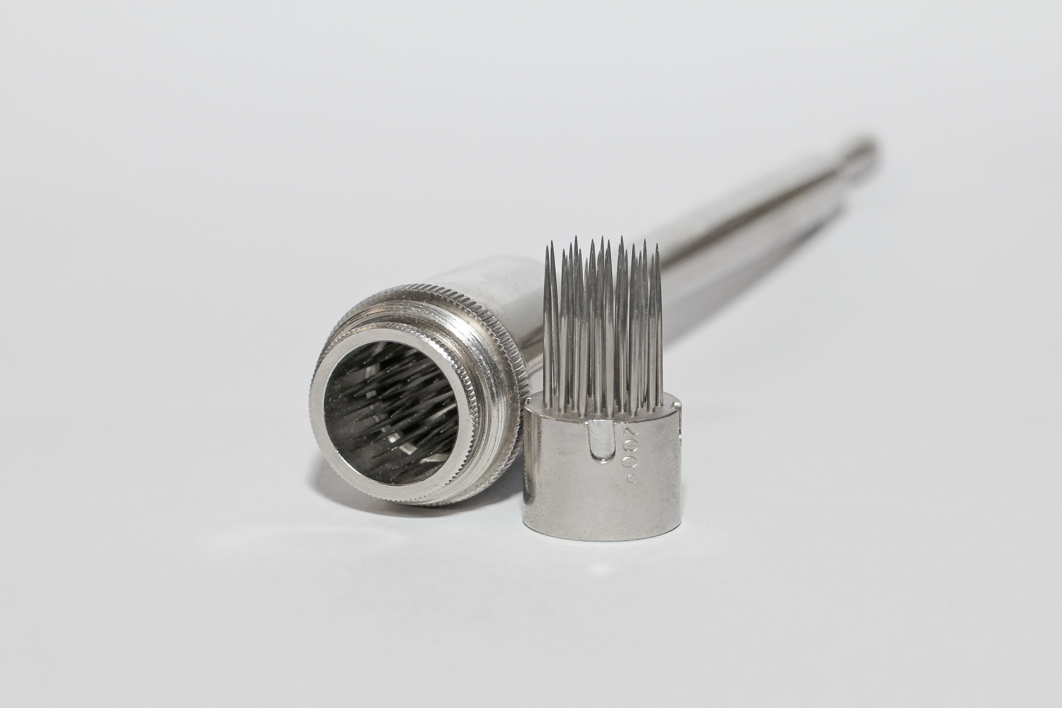 equipment, 2K, work tool, baunscheidtism, cut out, alternative medicine, chrome, naturopathy, white background, silver - metal, copy space, studio shot, HD Wallpaper