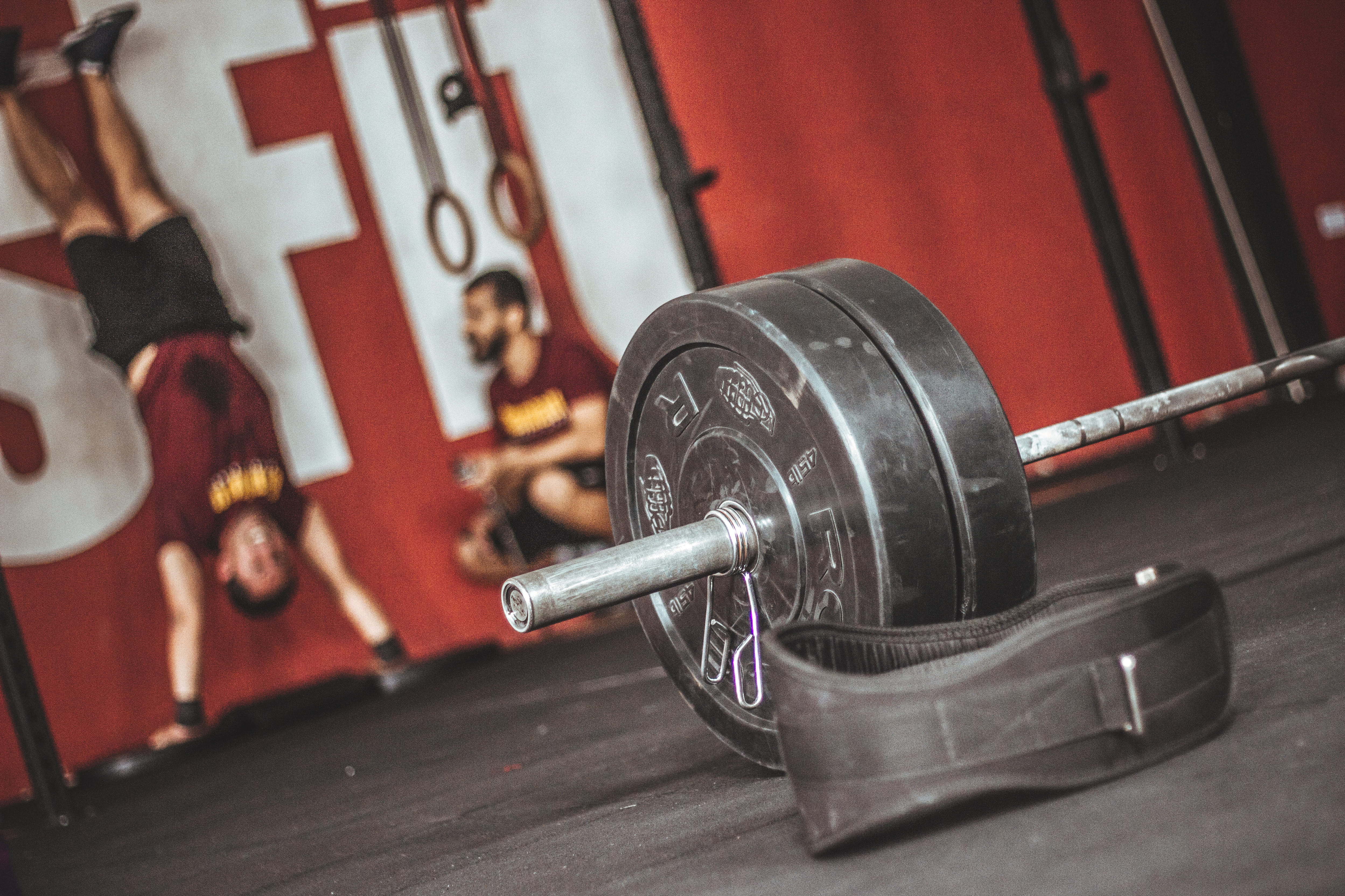sports equipment, close-up, crossfit, muscular build, brazil, metal, dumbbell, competition, gym, exercise equipment, focus on foreground, open18point4, HD Wallpaper