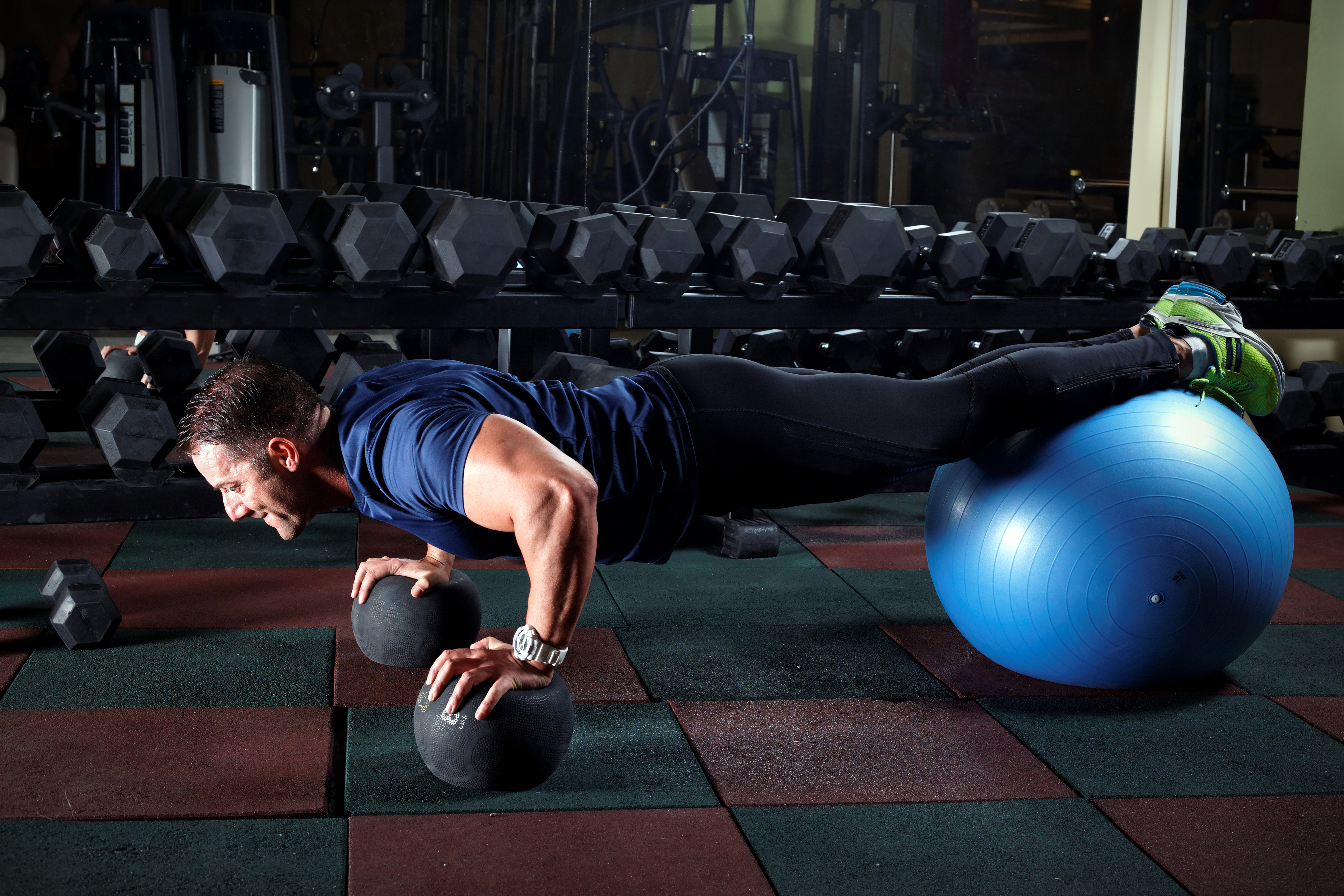 crossfit, pushups, training balls, workout, 8K, HD Wallpaper