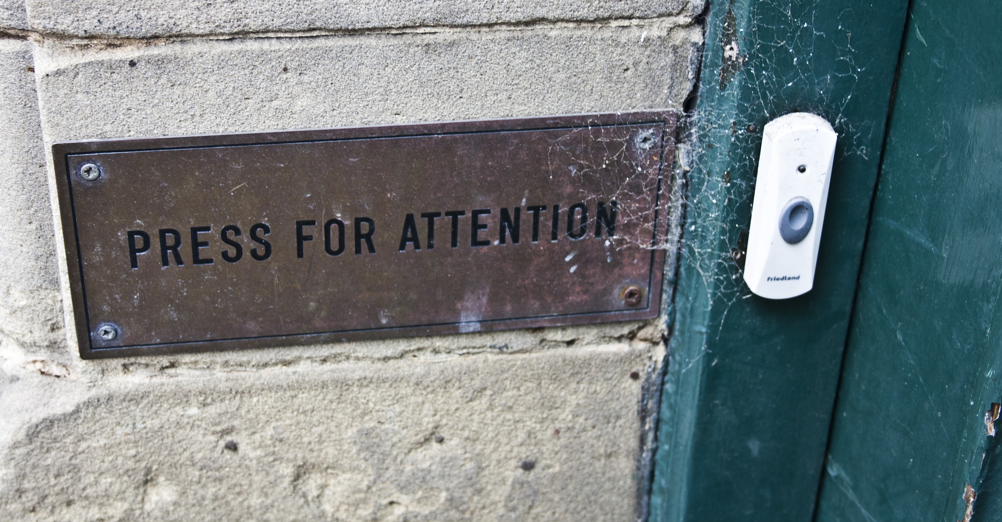 communication, safety, push, call, signage, metal, handbell, sign, architecture, press, button, vintage, capital letter, power supply, old, attention, doorbell, HD Wallpaper