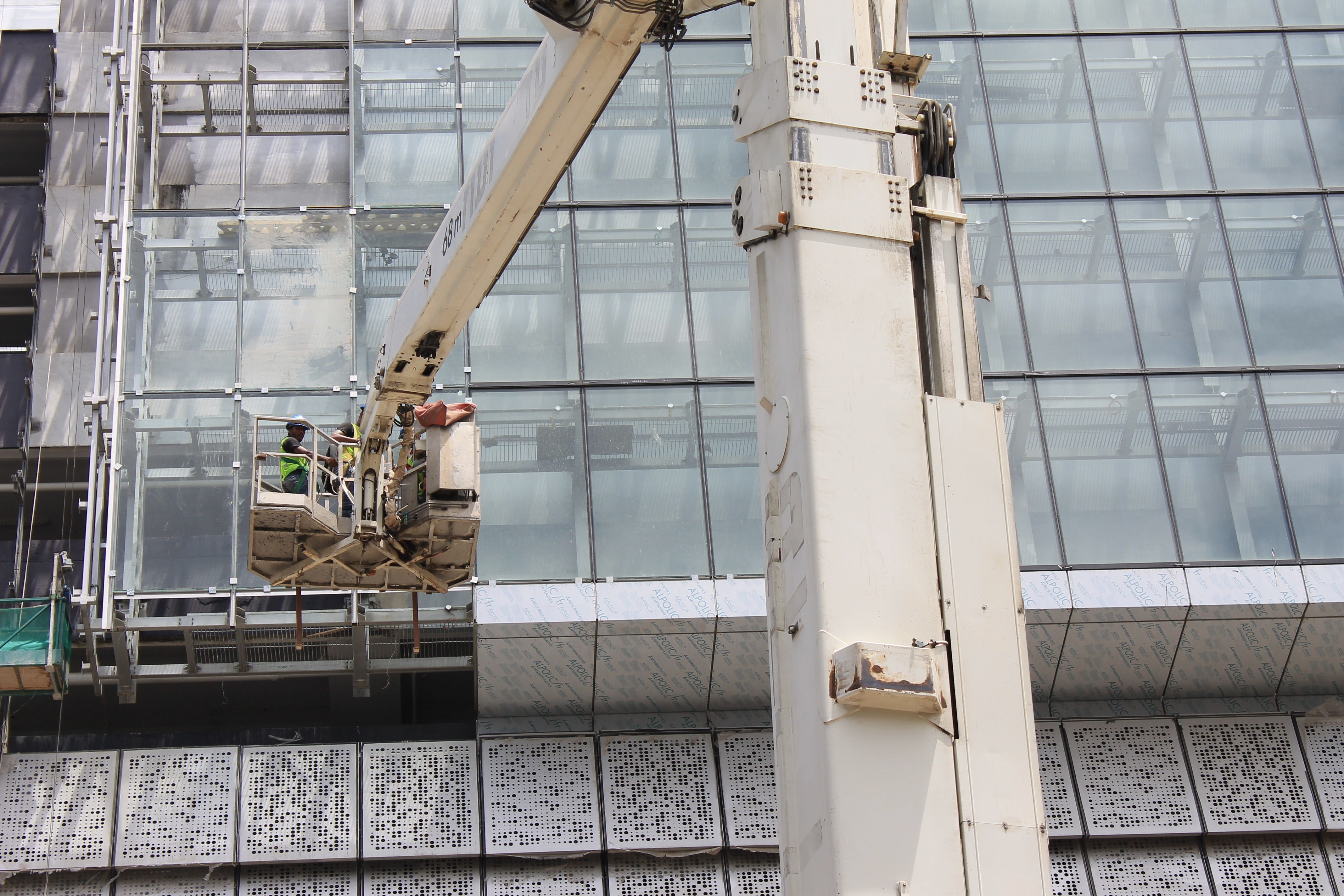 project, one person, business, day, glass, industry, window, teamwork, low angle view, clean, development, 4K, construction industry, building exterior, HD Wallpaper