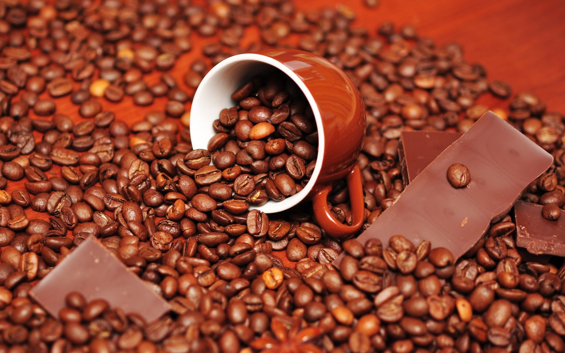 coffee, cup, chocolate, 1080P, HD Wallpaper