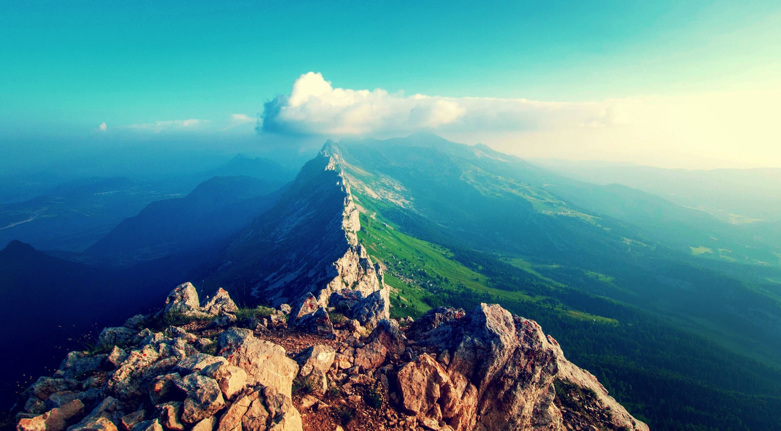 2K, Nature, Mountains, chillin, HD Wallpaper