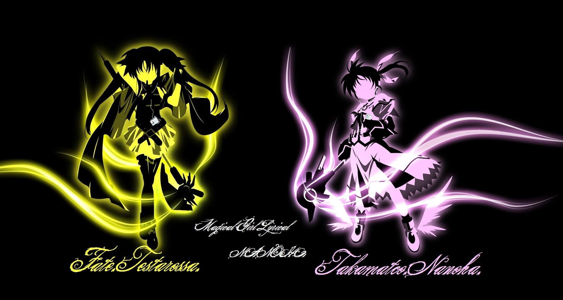 mahou, 1080P, shoujo, nanoha, lyrical, HD Wallpaper