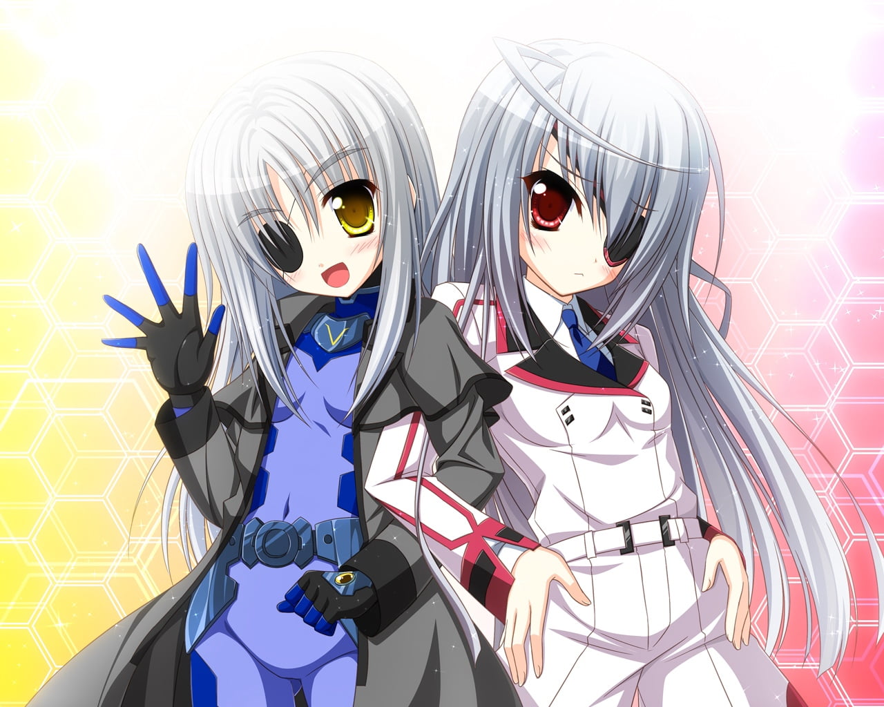 hair, character, laura bodewig, technology, imagination, illustrations And Vector Art, cinque, endori, celebration, backgrounds, infinite stratos, two, HD Wallpaper