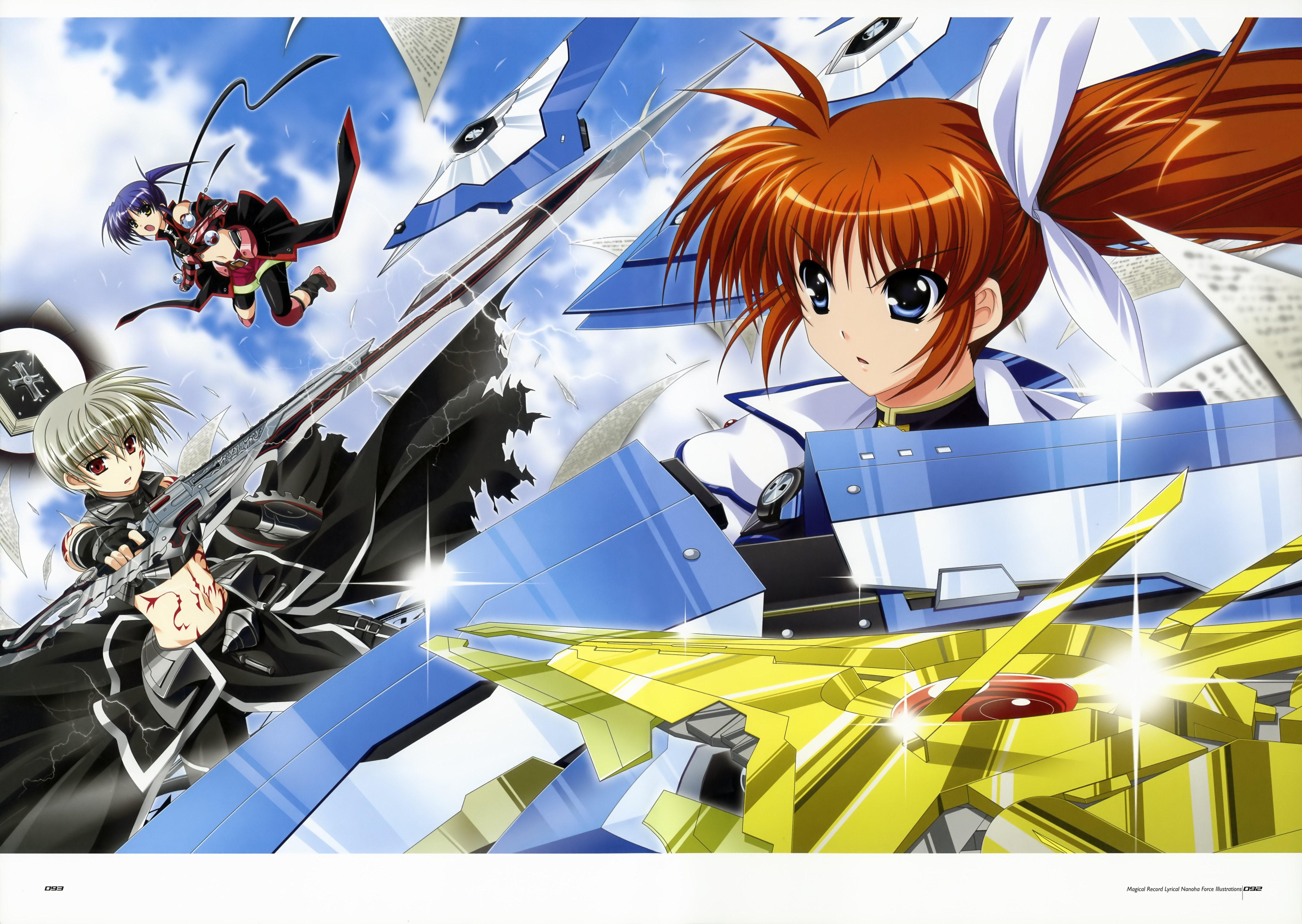 mahou, shoujo, lyrical, 5K, nanoha, (12), HD Wallpaper