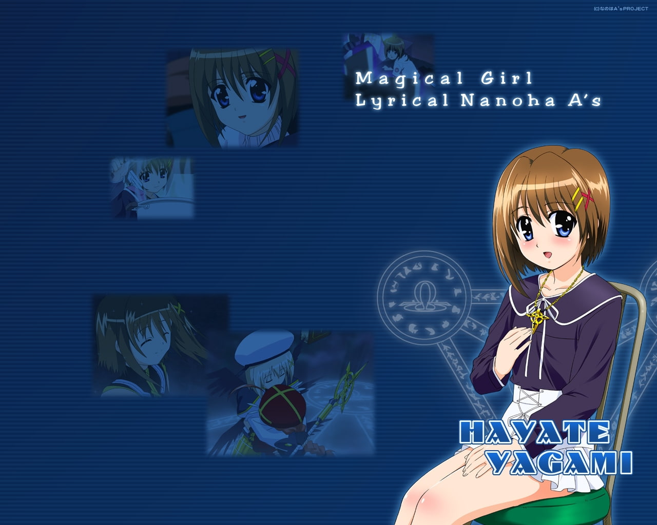 chair, mahou, nanoha, 720P, lyrical, shoujo, girl, HD Wallpaper