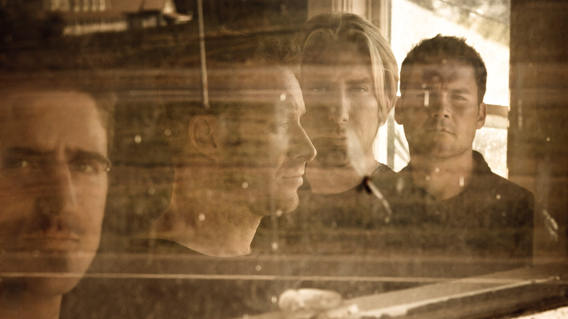 copy Space, contemplation, people, human Face, watching, s, window, nickelback, faces, men, males, windows, shirt, looking through window, black, multiple exposure, HD Wallpaper
