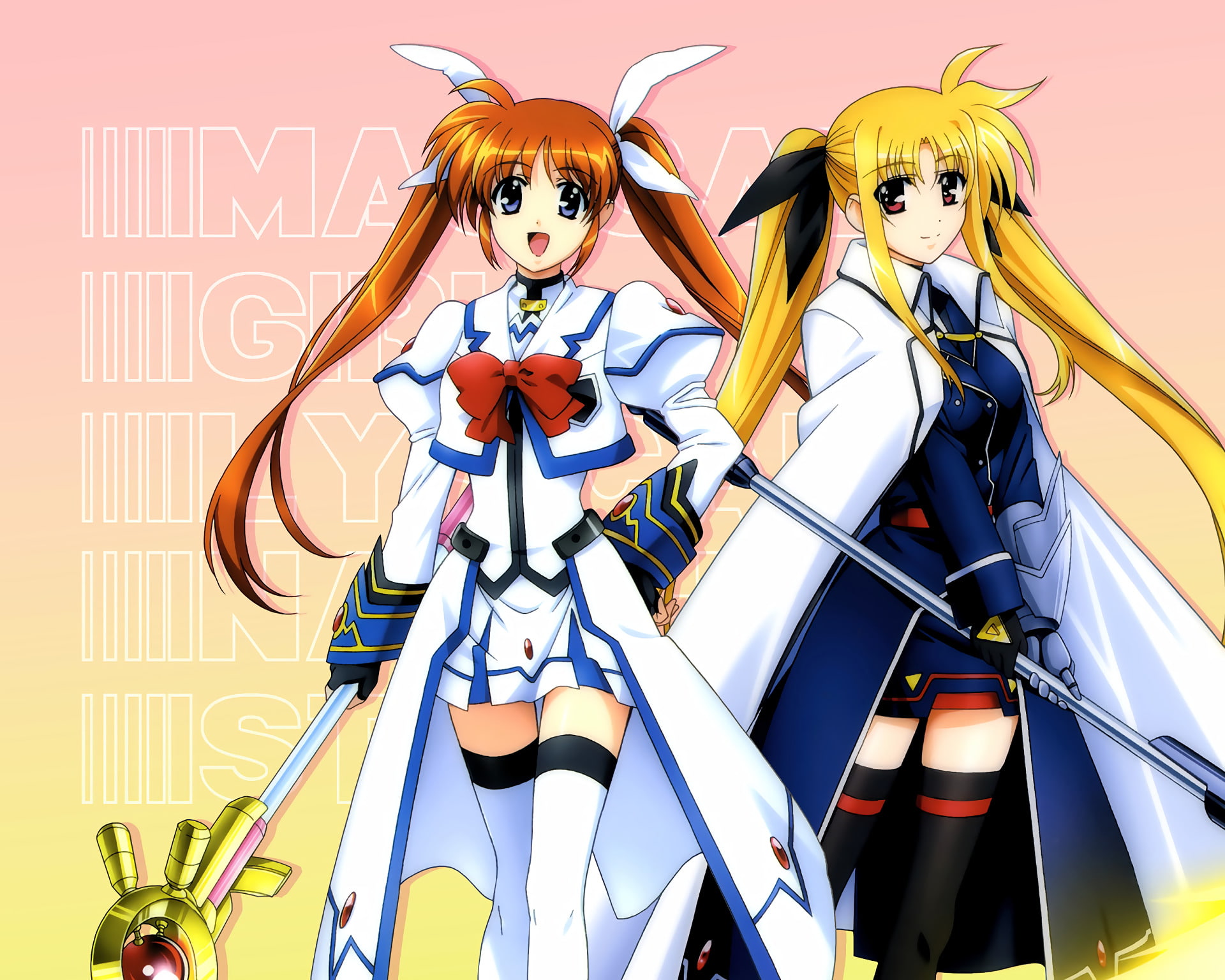 Anime, Magical Girl Lyrical Nanoha, 1080P, HD Wallpaper