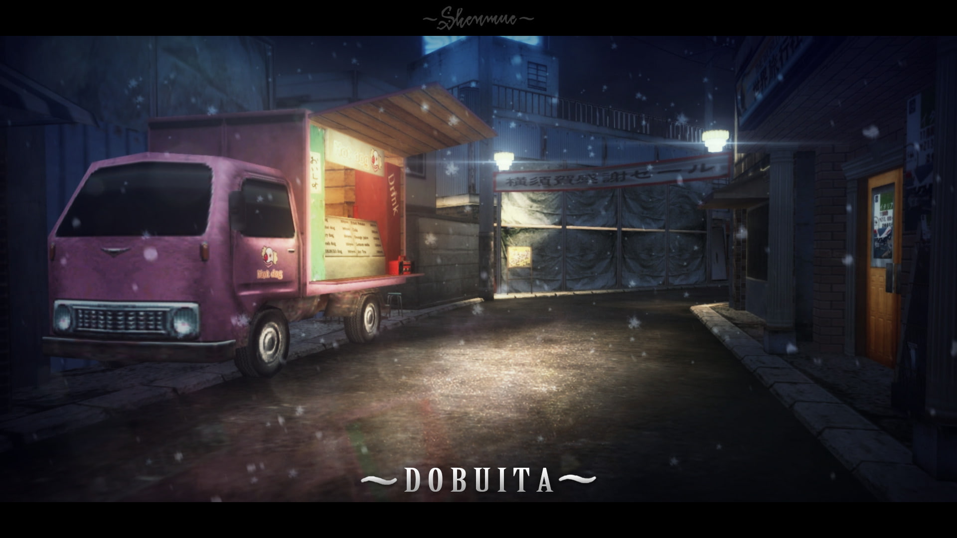 shenmue sega dreamcast video games, transfer print, 1080P, container, built structure, land vehicle, building, architecture, freight transportation, no people, HD Wallpaper