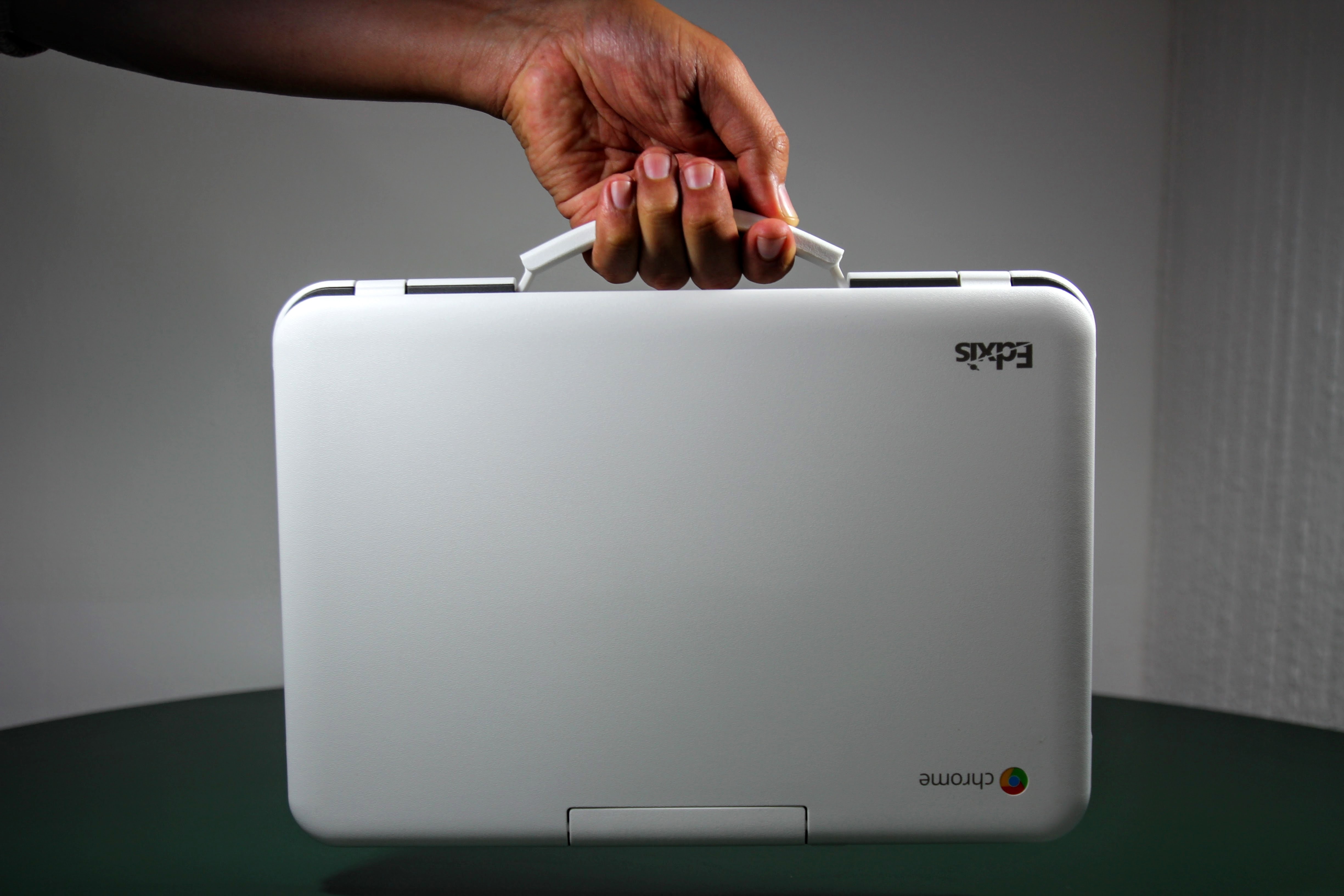 4K, school, control, studio shot, one person, children, human finger, chromebook, close-up, finger, adult, computer equipment, human body part, holding, HD Wallpaper