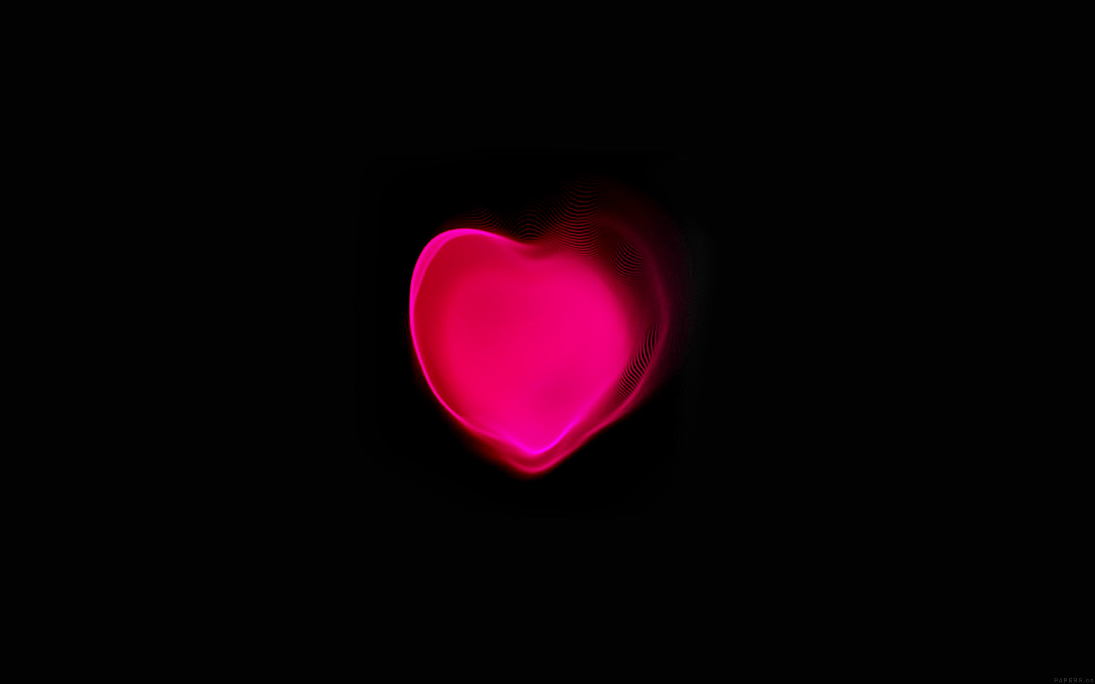 art, apple, studio shot, red, indoors, positive emotion, heart shape, creativity, watch, valentines day - holiday, night, 4K, pink color, shape, dark, HD Wallpaper