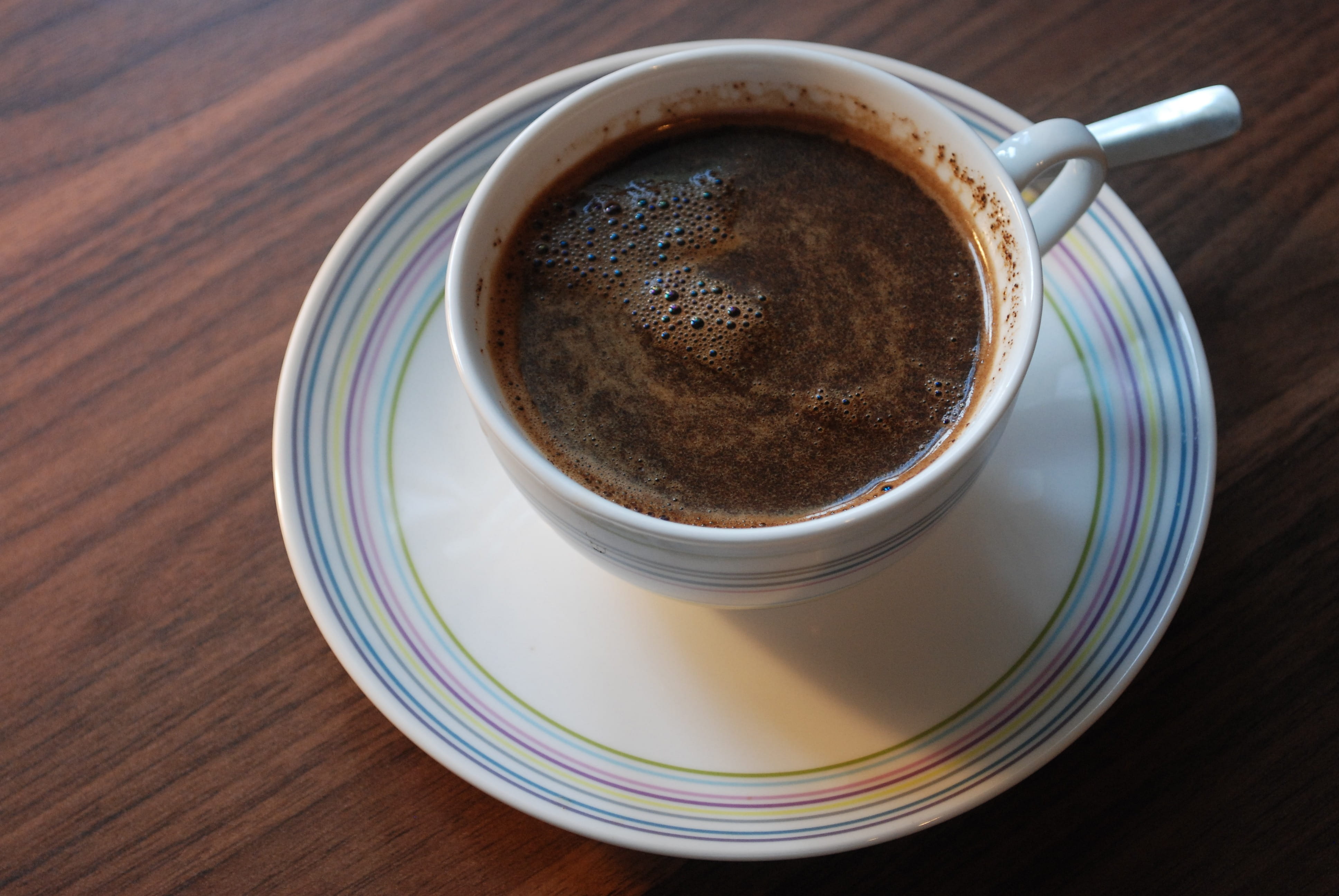 chocolate, refreshment, indoors, coffee, break, office, hot, hot drink, close-up, non-alcoholic beverage, work desk, freshness, saucer, cup, teacup, coffee sypana, HD Wallpaper