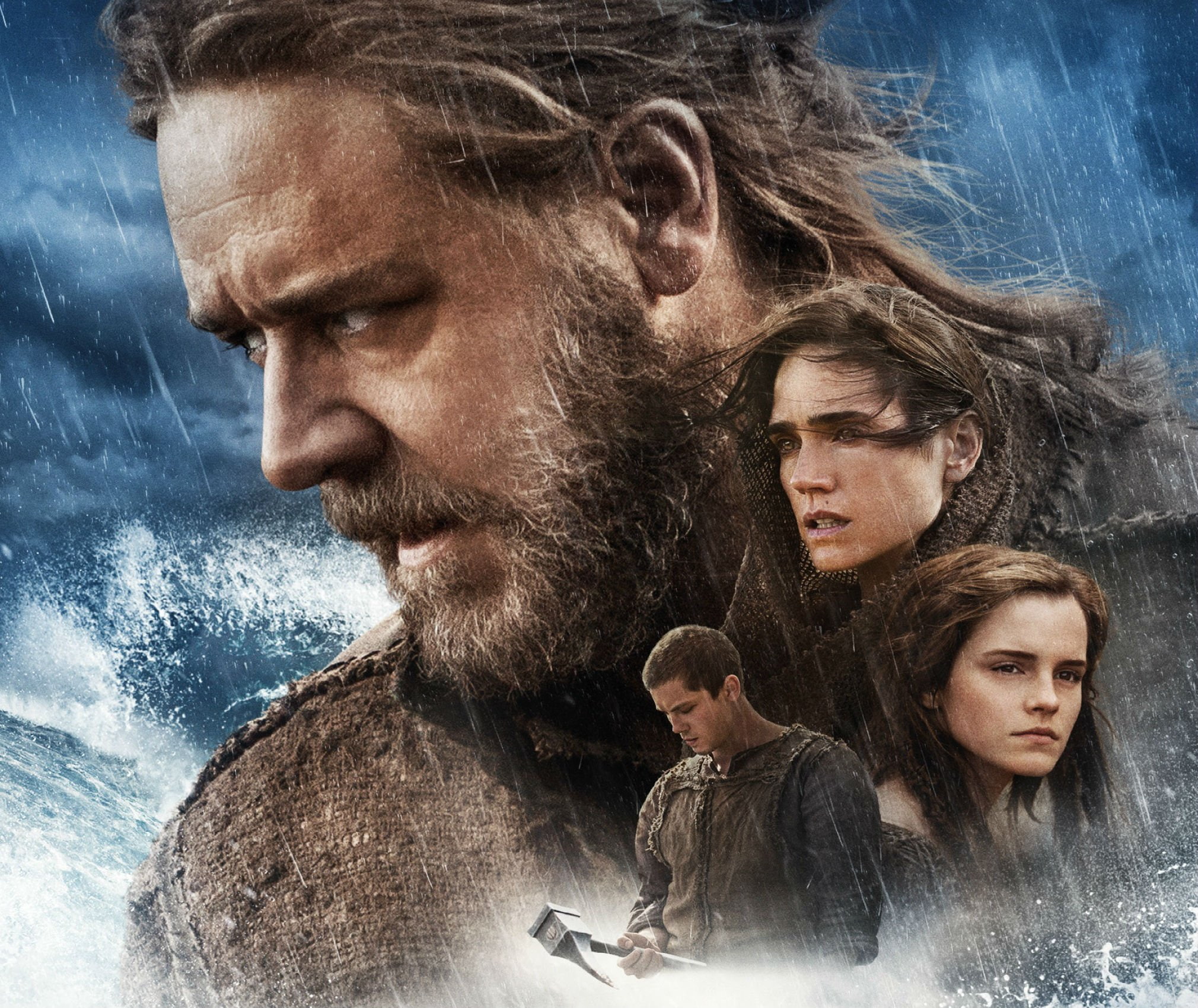 watson, adventure, drama, emma, noah, 1080P, poster, movie, religion, crowe, film, HD Wallpaper