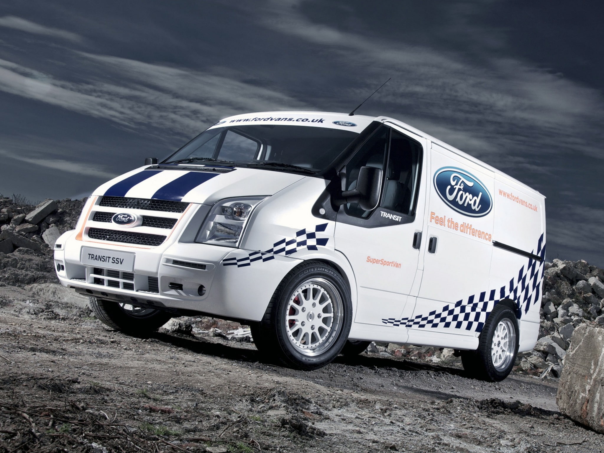 transit, ford, 2011, transport, s s, ssv, van, 1080P, HD Wallpaper