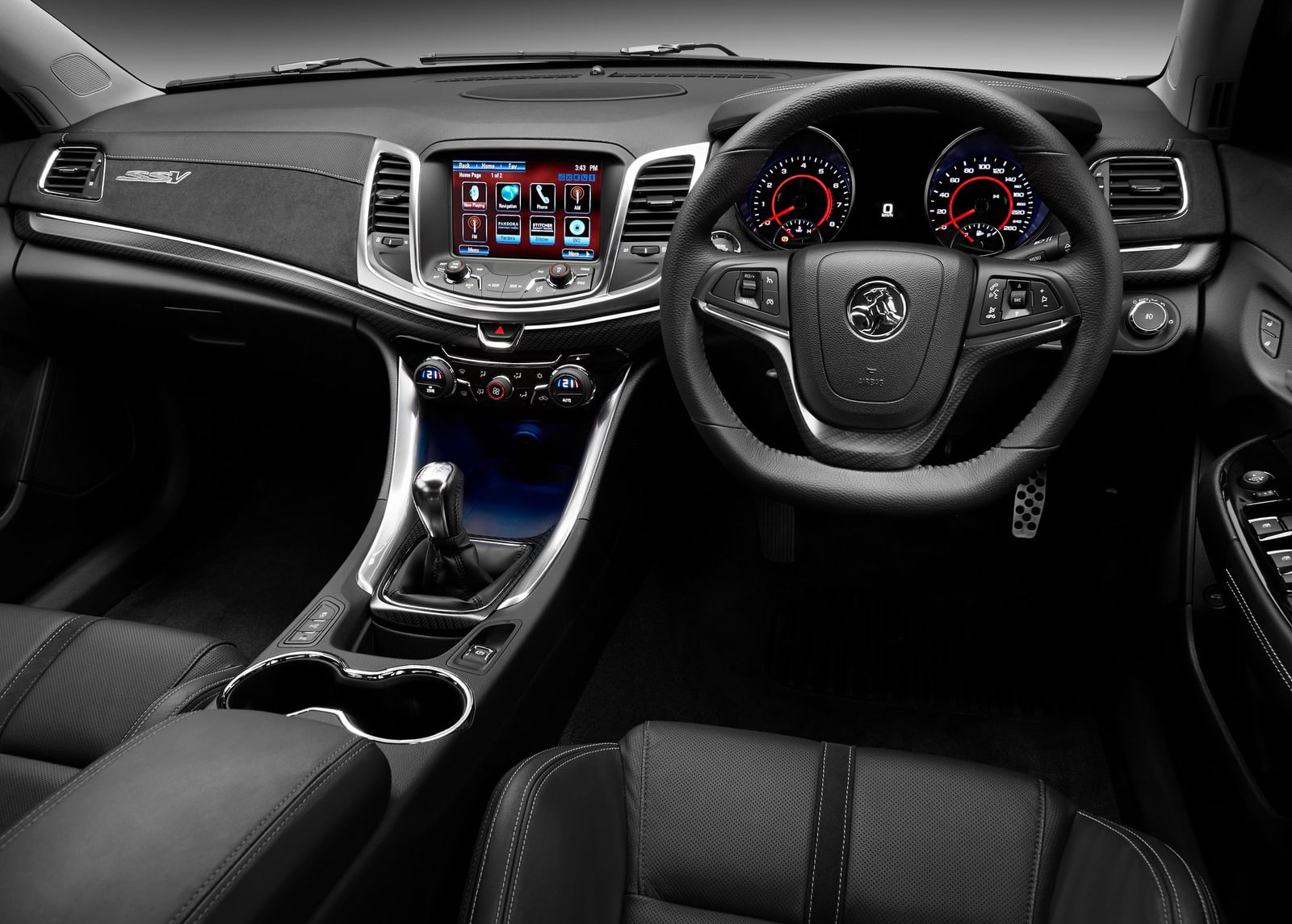 control, no people, transportation, gearshift, indoors, control panel, 720P, holden, leather, mode of transportation, commodore, land vehicle, seat, motor vehicle, HD Wallpaper
