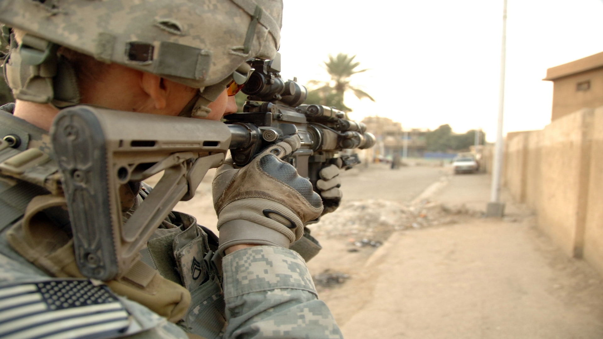 infantry, aircraft, army, 1080P, art, x, Military, us, hd, combat, HD Wallpaper