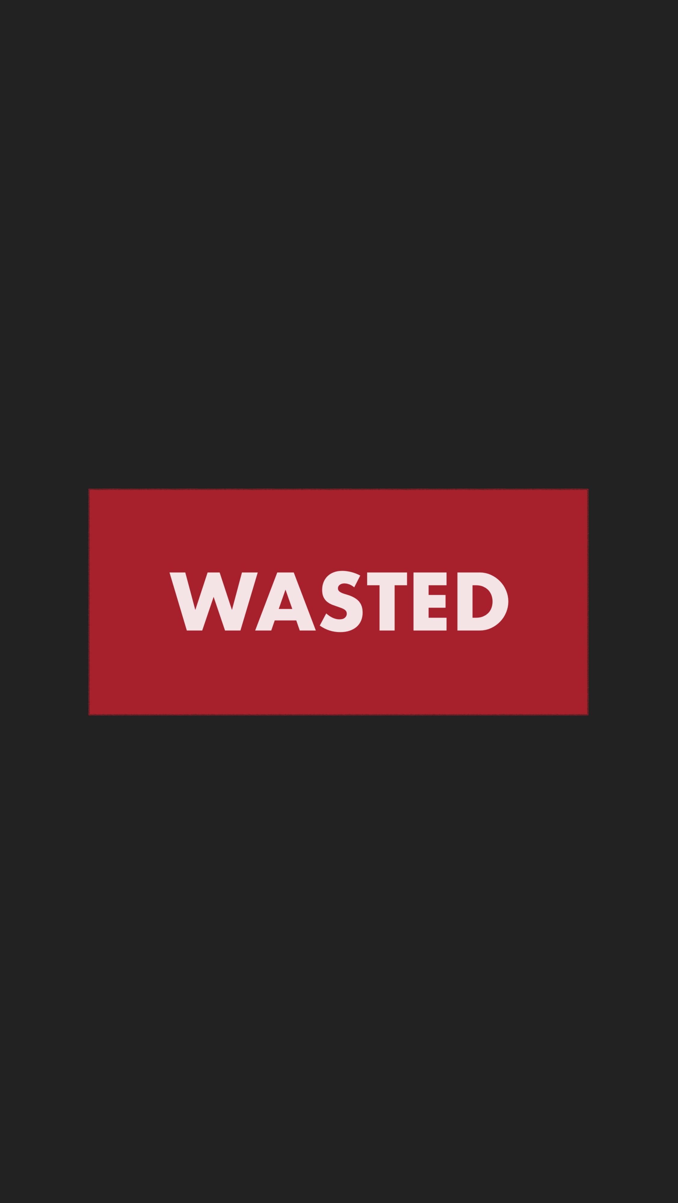 text, inscription, 4K, wasted, letters, Phone HD Wallpaper