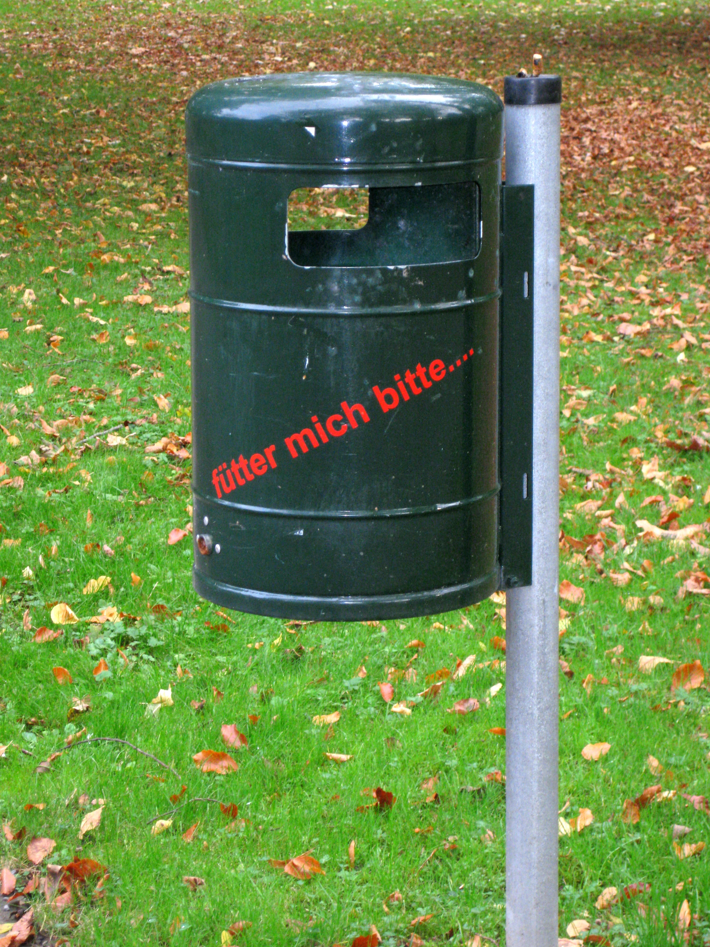 communication, waste container, recycling, green color, 2K, plant, waste, no people, sign, container, park, text, grass, day, garbage bin, land, metal, Phone HD Wallpaper
