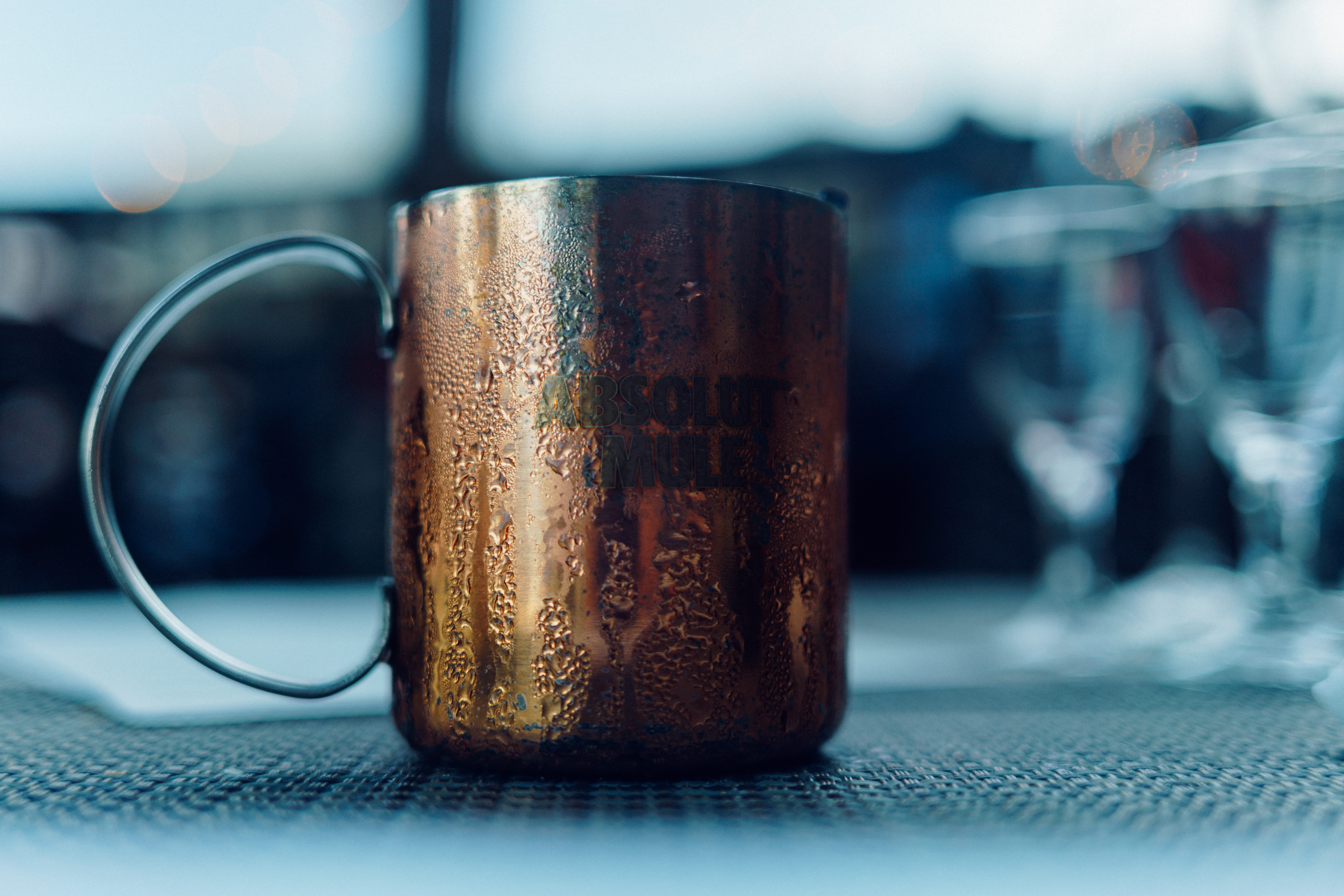 5K, refreshment, food and drink, cup, condensation, beer glass, water, happy hour, photography, close-up, still life, drink, no people, selective, copper, HD Wallpaper