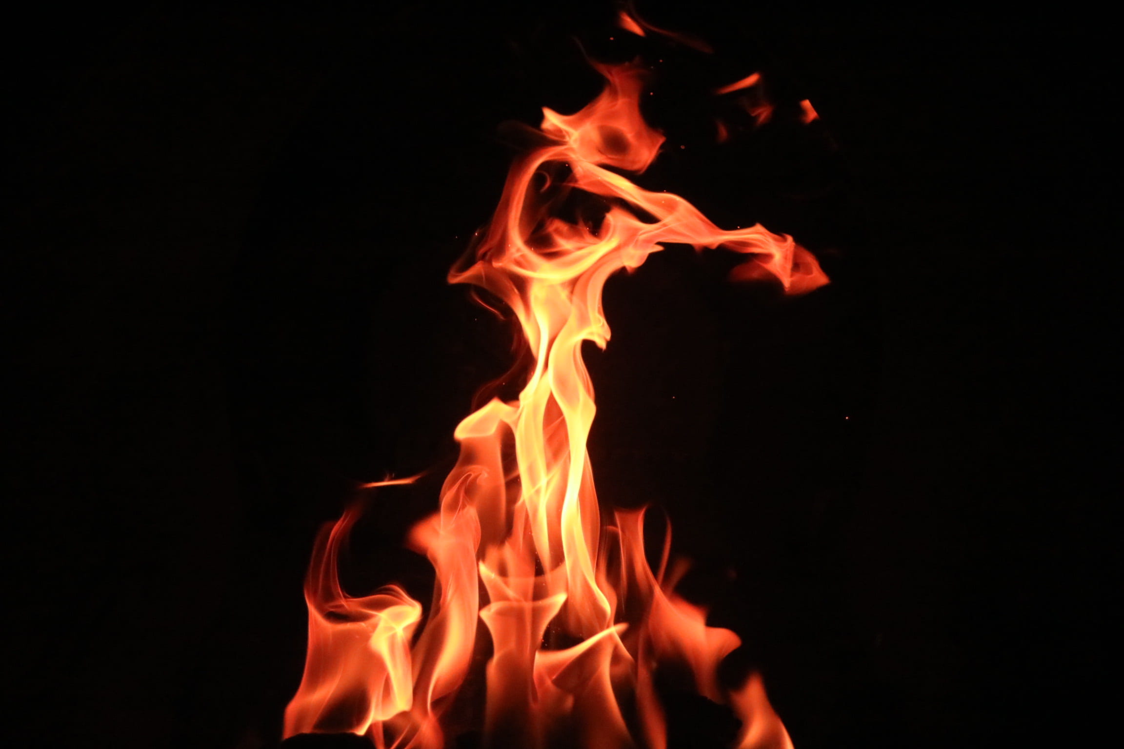 motion, black, yellow, warning sign, heat - temperature, communication, focus, selective, no people, dark, nature, photo, inferno, close, cut out, close-up, HD Wallpaper