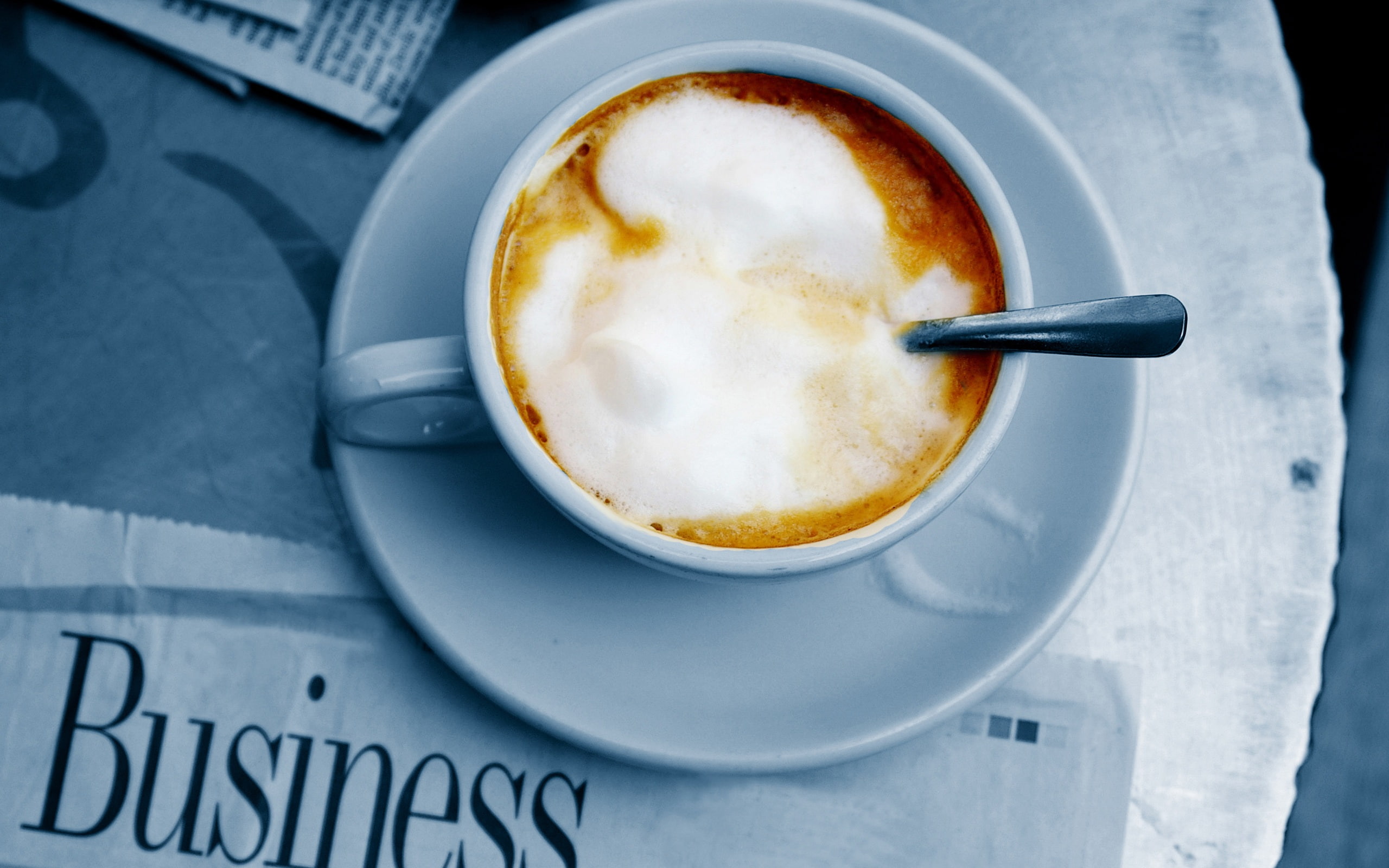 Newspaper, Cup, 2K, Coffee, HD Wallpaper