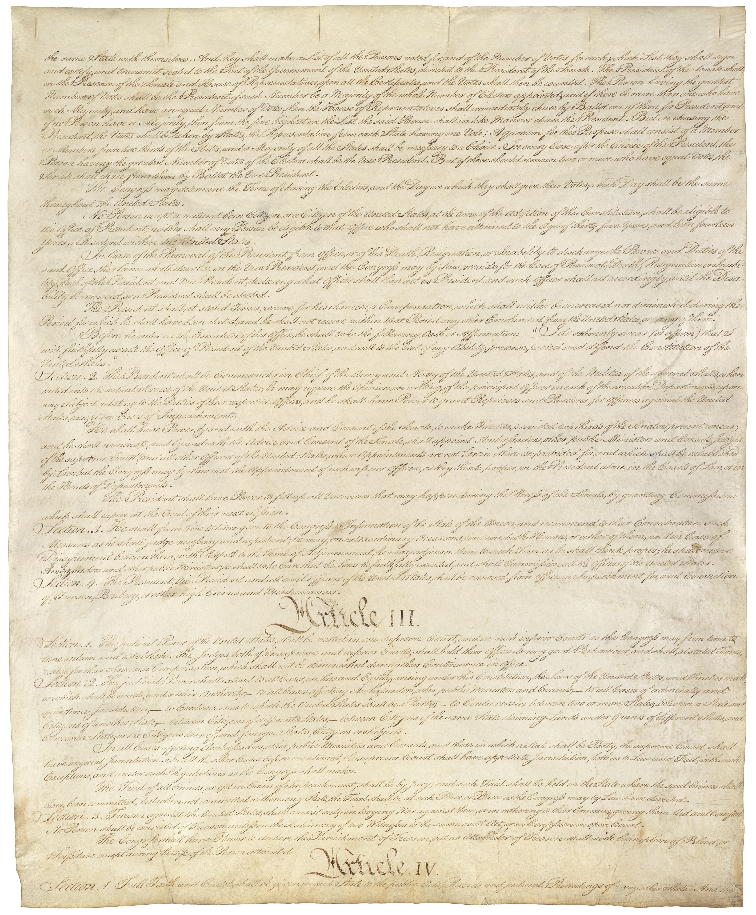 ruined, separation of powers, correspondence, arts culture and entertainment, letter, 3 article, the past, united states, 2K, order, america, text, article 3, Phone HD Wallpaper