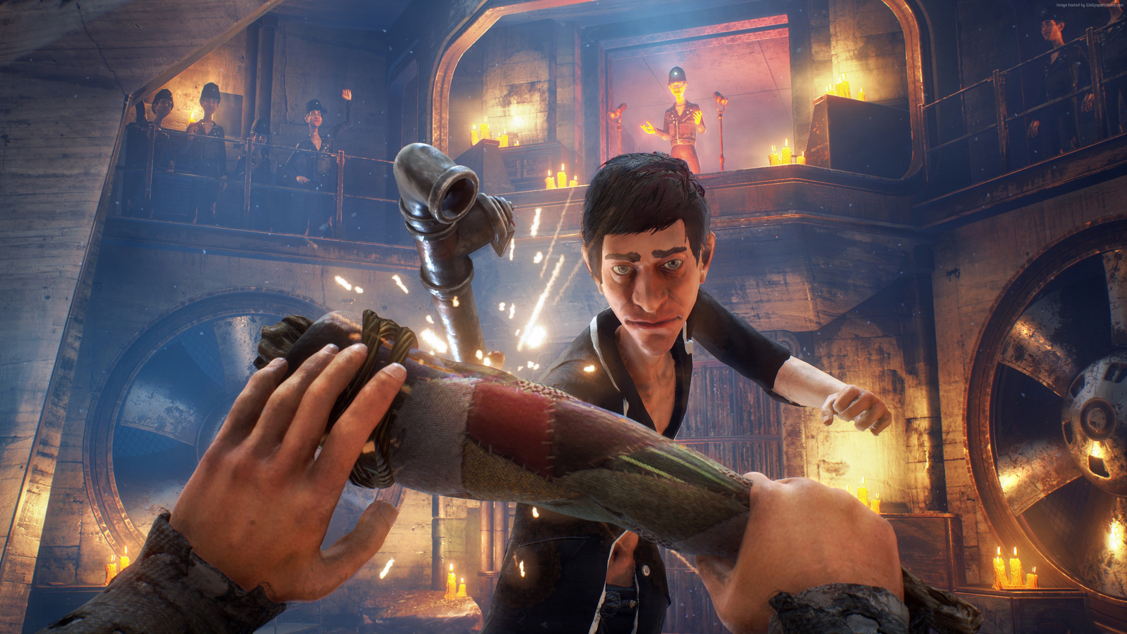 4K, We Happy Few, screenshot, 4K, E3 2018, HD Wallpaper