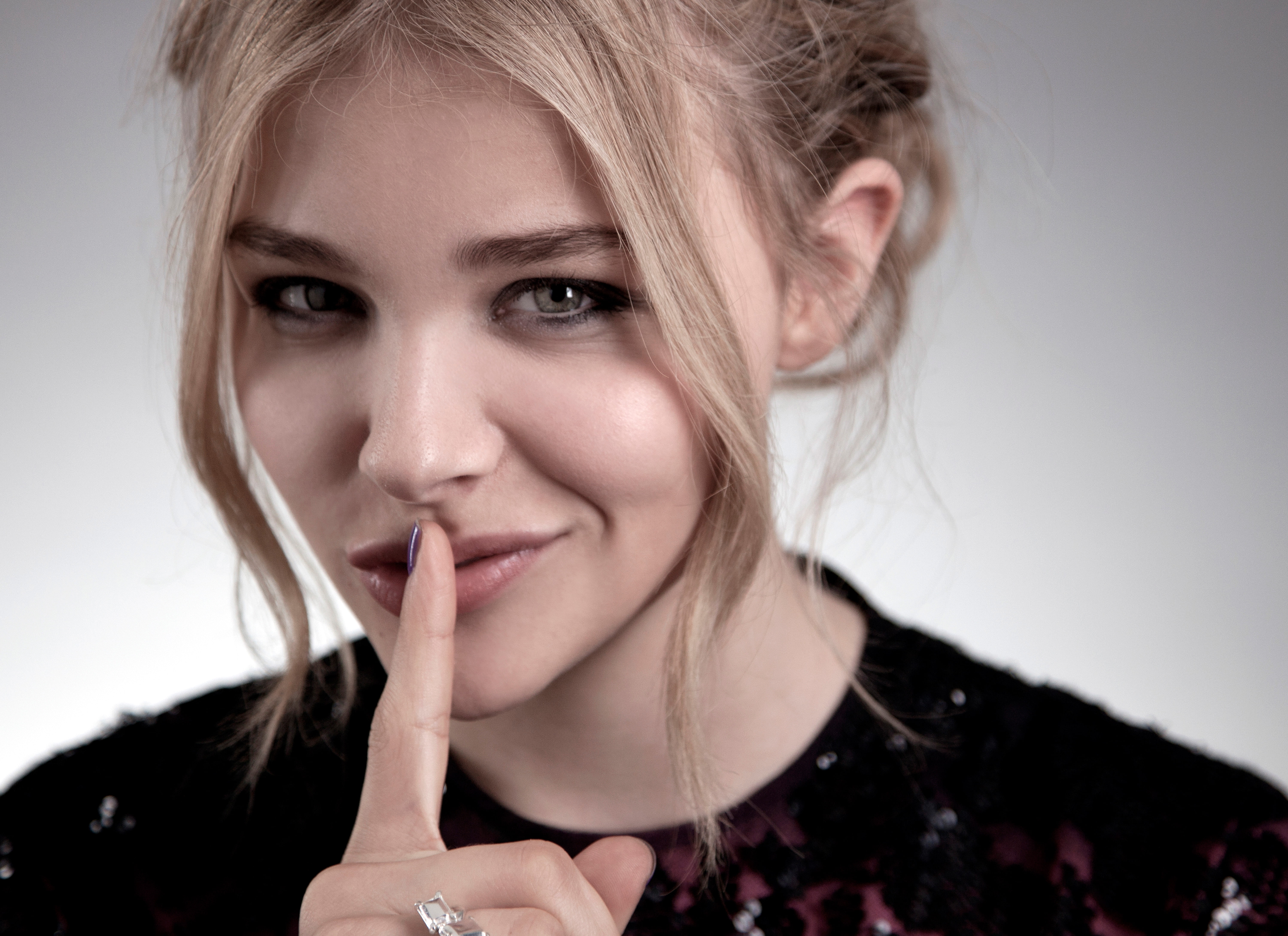 4K, 5K, 5K, Chloe Moretz, HD Wallpaper