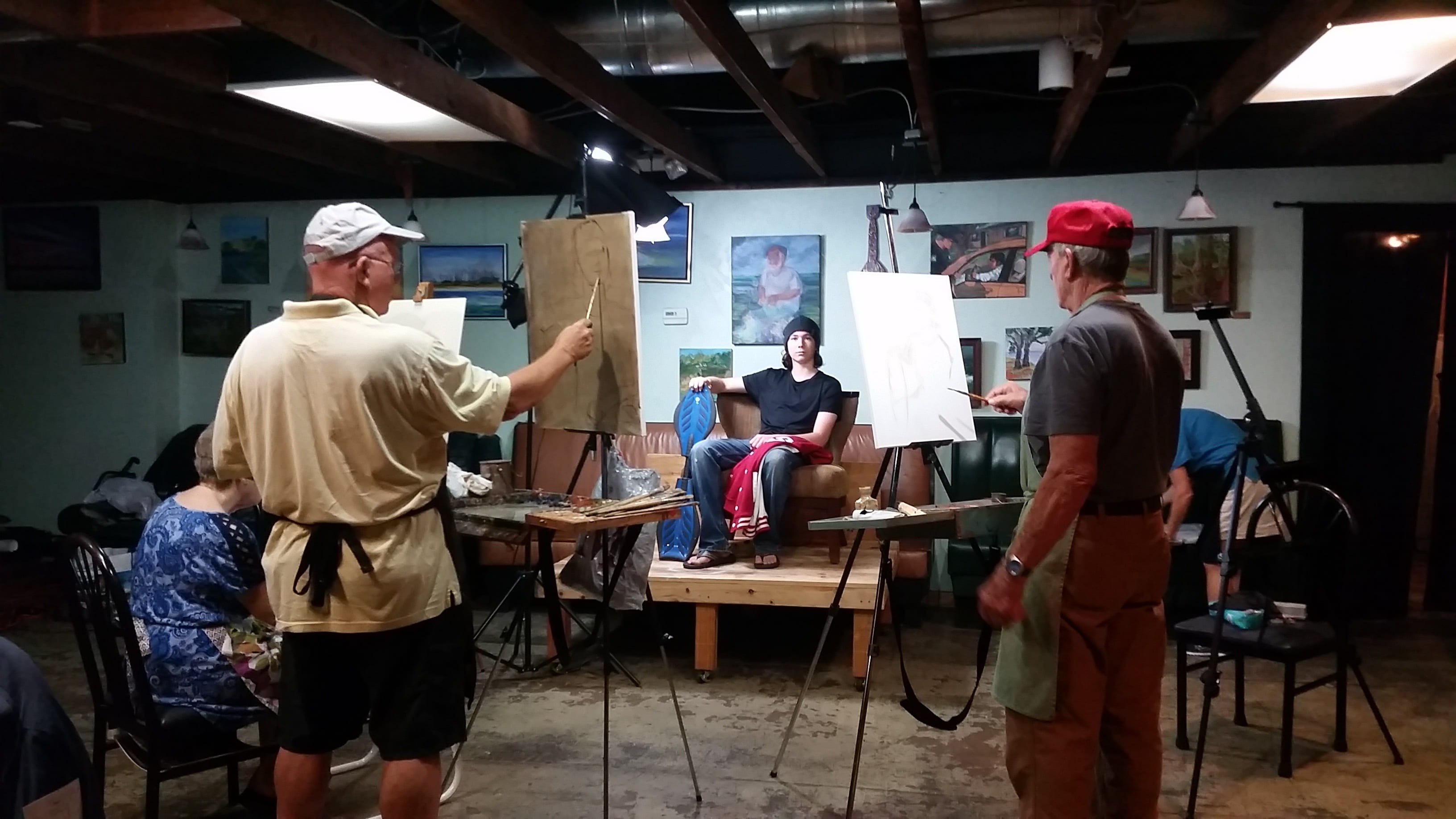 cafe bienville, drawing, dye, model, picture, design, draw, teamwork, occupation, tool, skill, working, indoors, real people, group of people, oil, artwork, HD Wallpaper