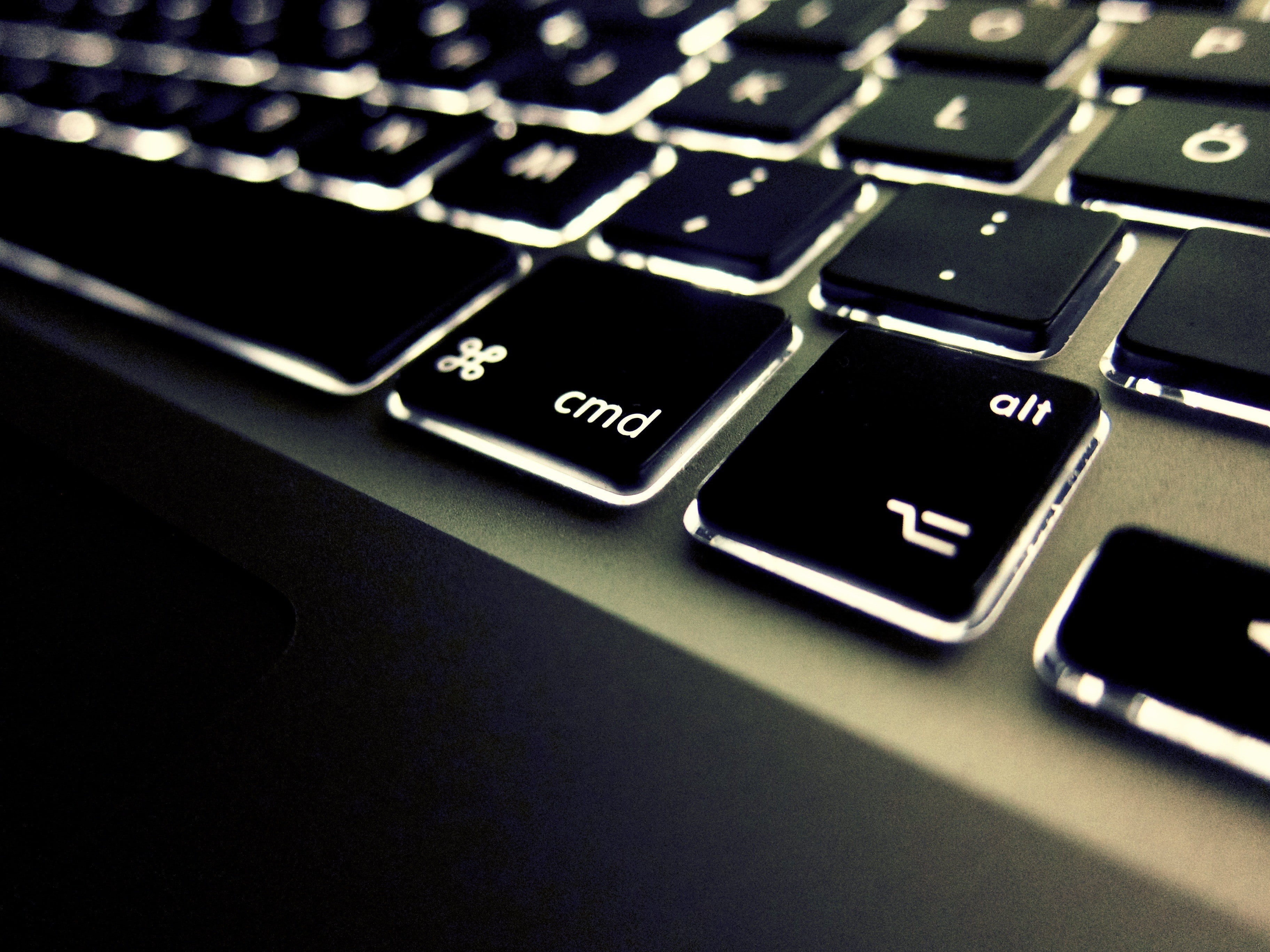 keyboards, apple, 2K, art, x, inc, macbook, hd, buttons, Apple Inc., technology, Computers, HD Wallpaper