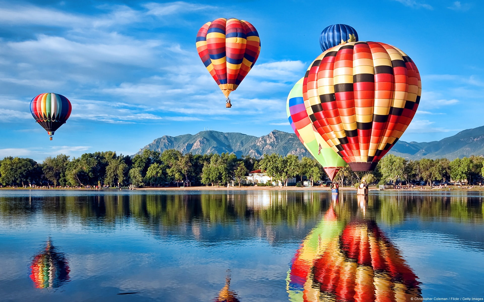 water, classic, colorado, several, transportation, travel, windows, balloon, ballooning festival, hot air balloon, balloons, scenics - nature, HD Wallpaper