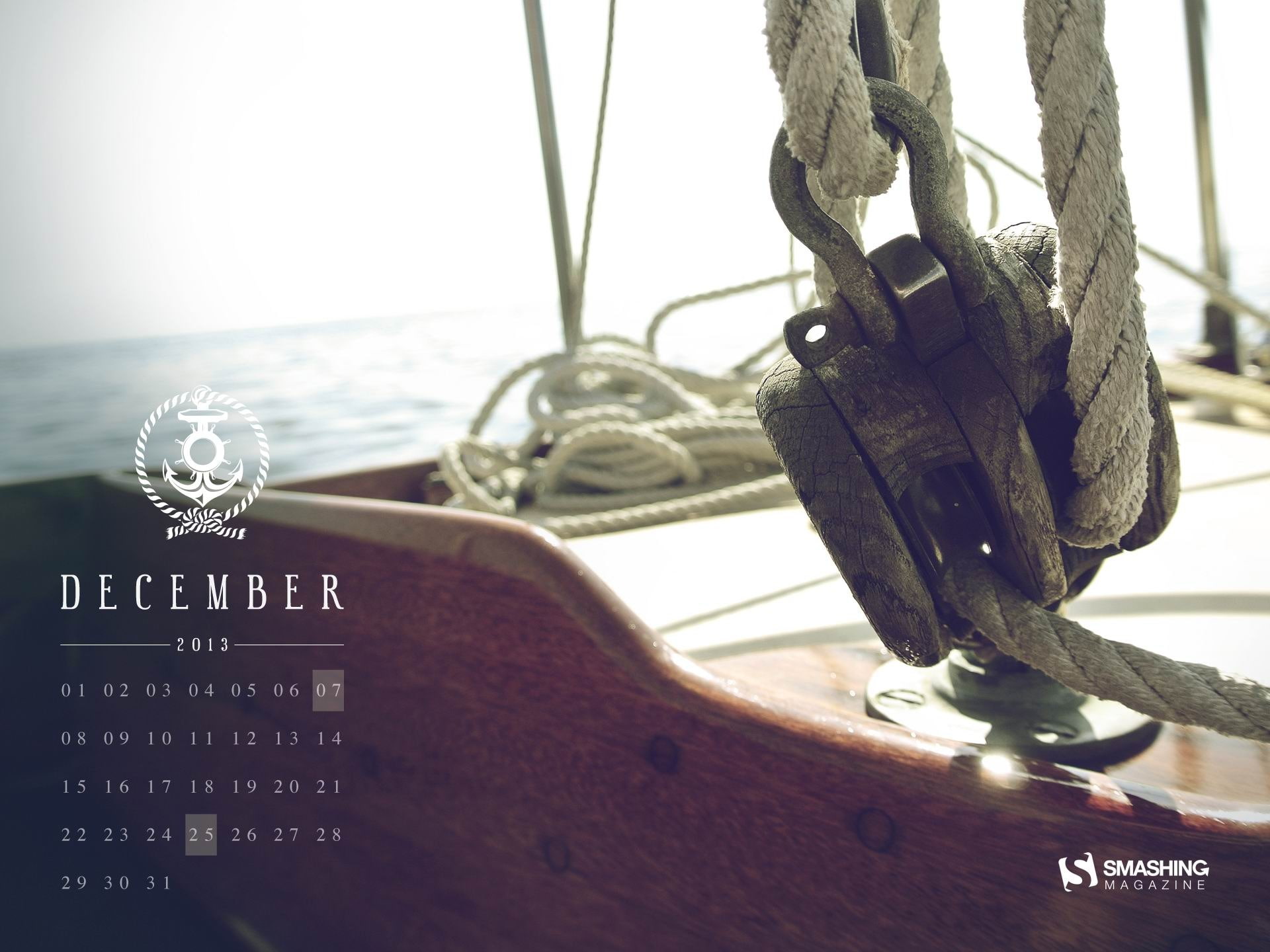 day, close-up, away, sky, water, focus on foreground, sailing, nautical vessel, nature, travel, 1080P, wheel, sea, metal, brown, calendar, sailboat, HD Wallpaper