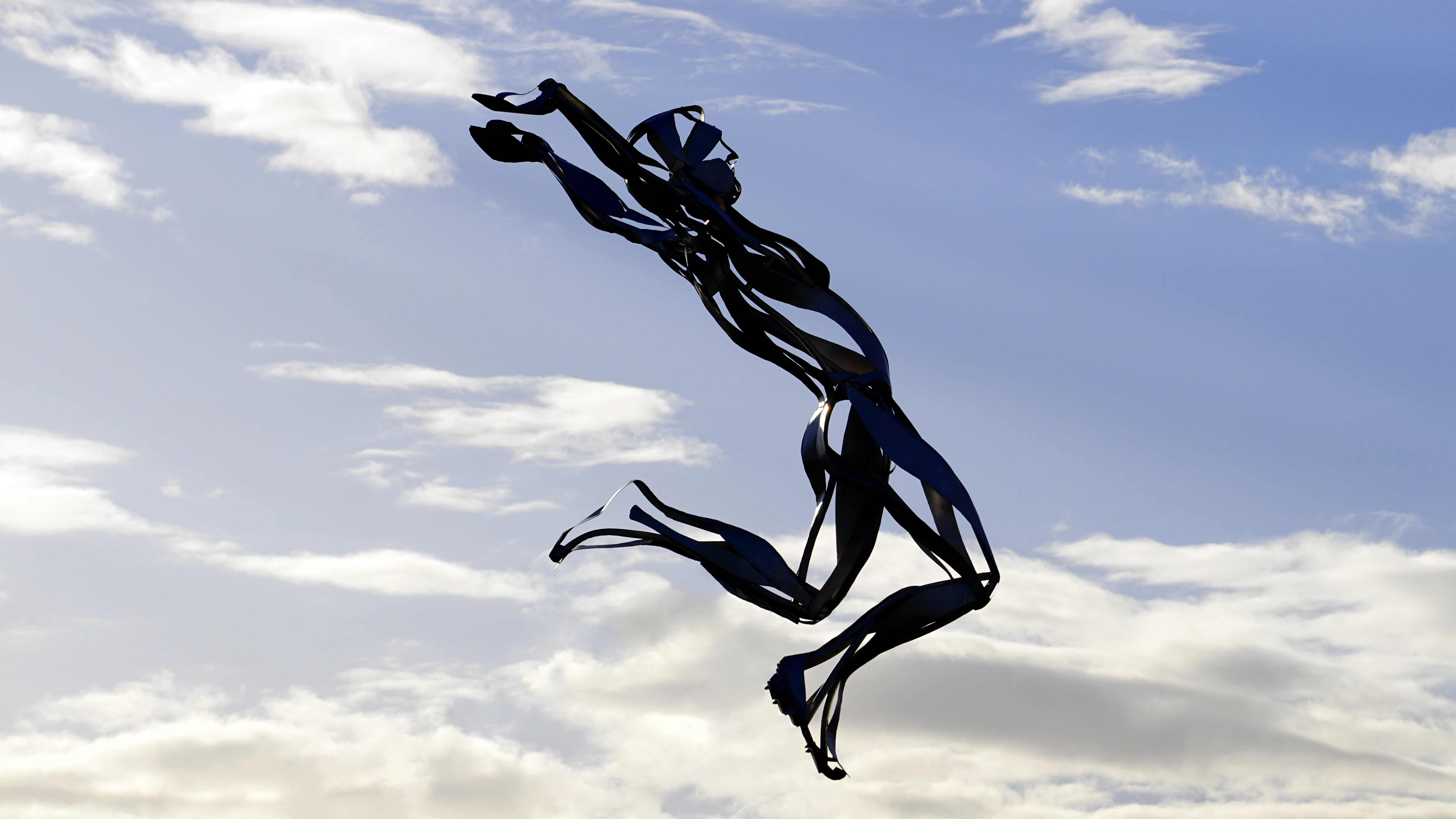 statue, courage, nature, day, motion, illustration, vitality, sport, outdoors, sky, no people, leisure activity, artwork, monument, architecture, man, milton keynes, HD Wallpaper