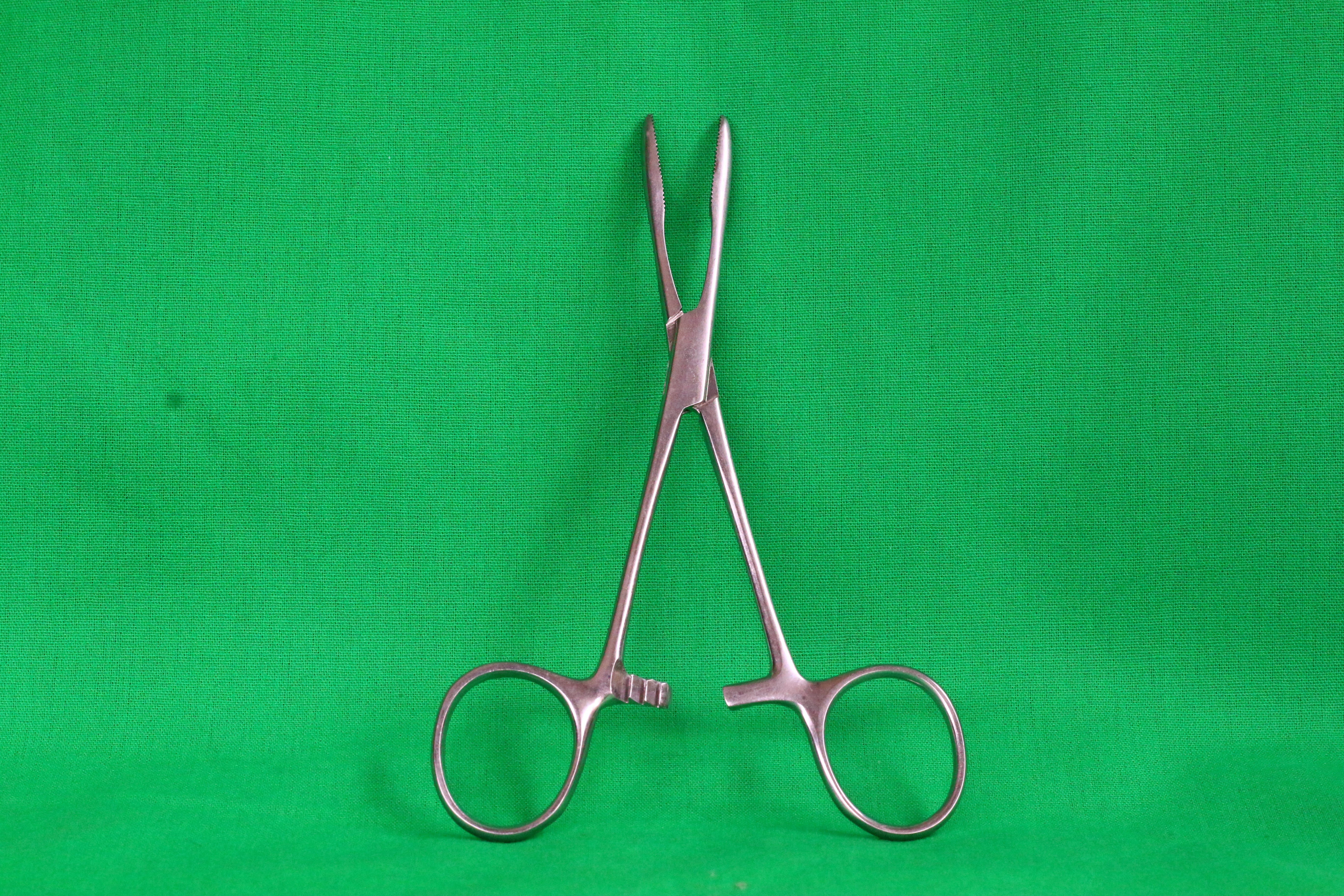 table, copy space, Clip, green background, scissors, green color, studio shot, 5K, indoors, work tool, dental instruments, no people, simplicity, personal accessory, HD Wallpaper