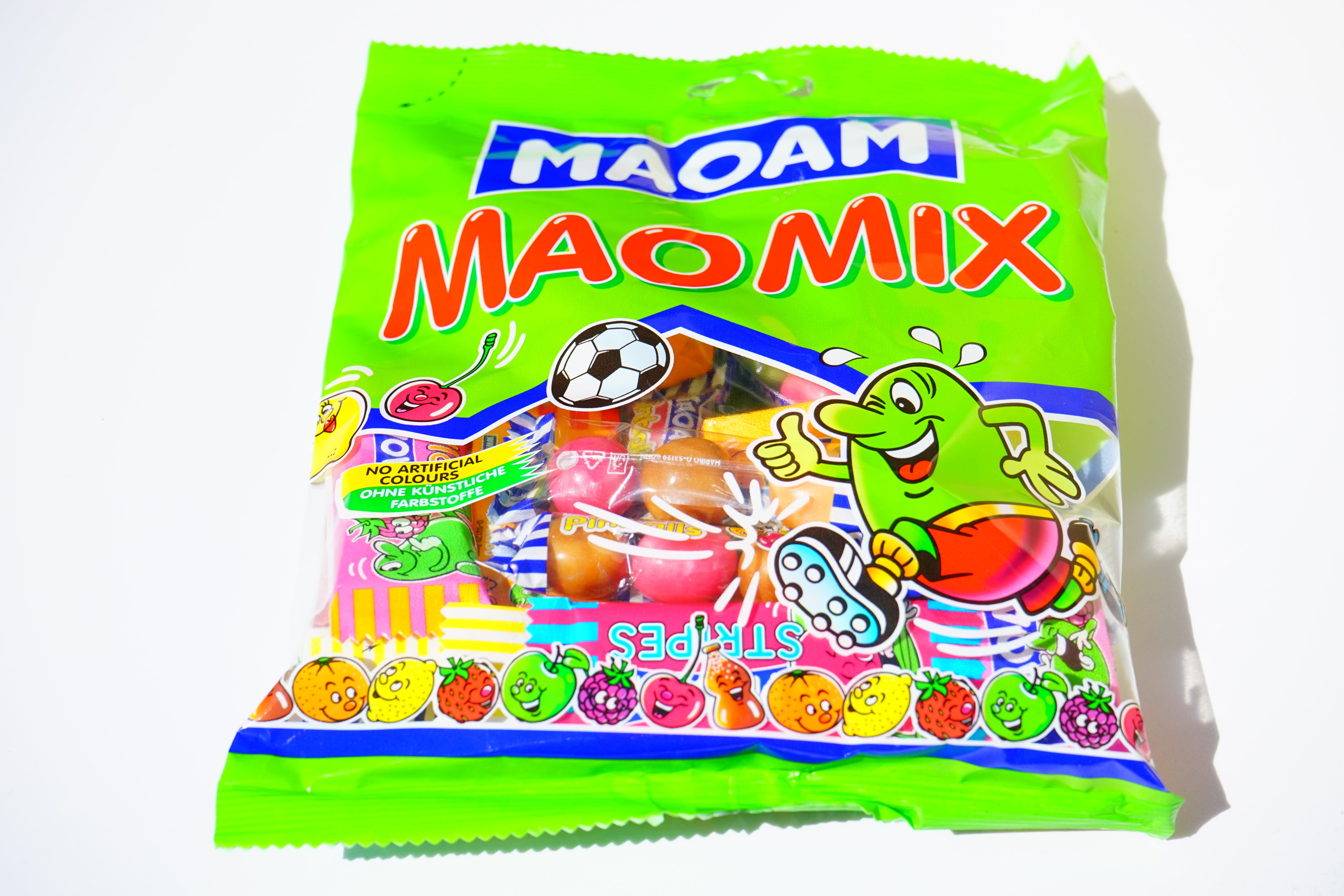 sweetness, bag, multi colored, white background, packed, color, indoors, green, container, maoam maomix, treat, store, 5K, hand made sweets, hardly leaving, HD Wallpaper