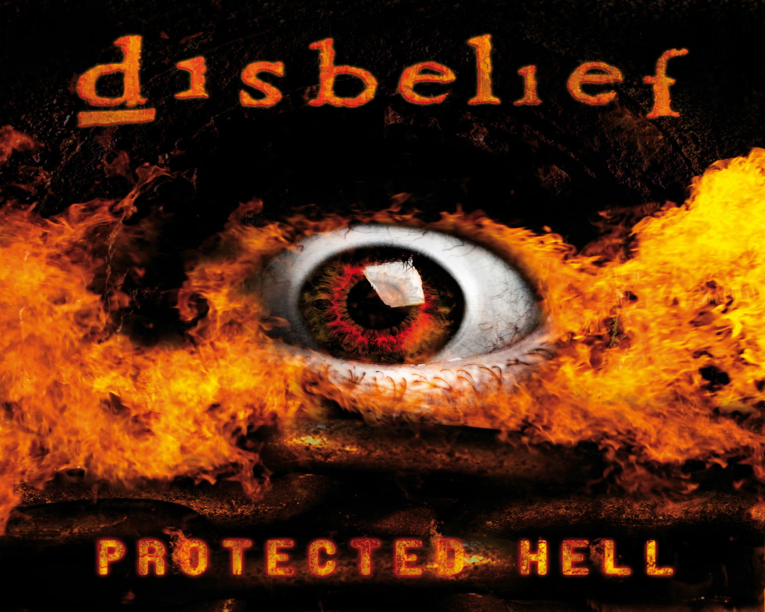 eye, thrash, metal, dark, fire, disbelief, heavy, eyes, 720P, HD Wallpaper