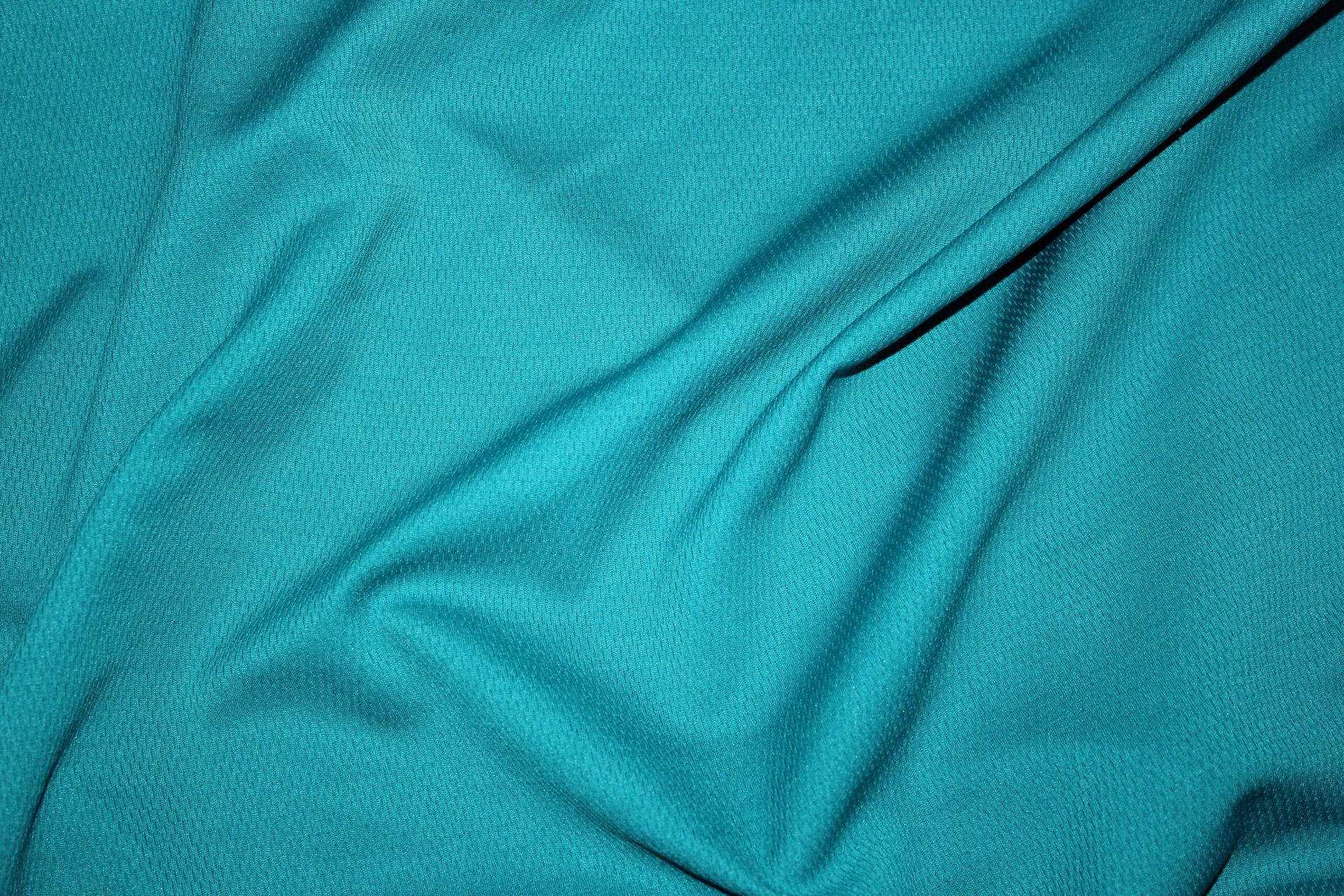 backgrounds, brightly lit, crumpled, cloth, background, material, silk, no people, object, luxury, textile, indoors, bed, rippled, jersey, turquoise colored, HD Wallpaper