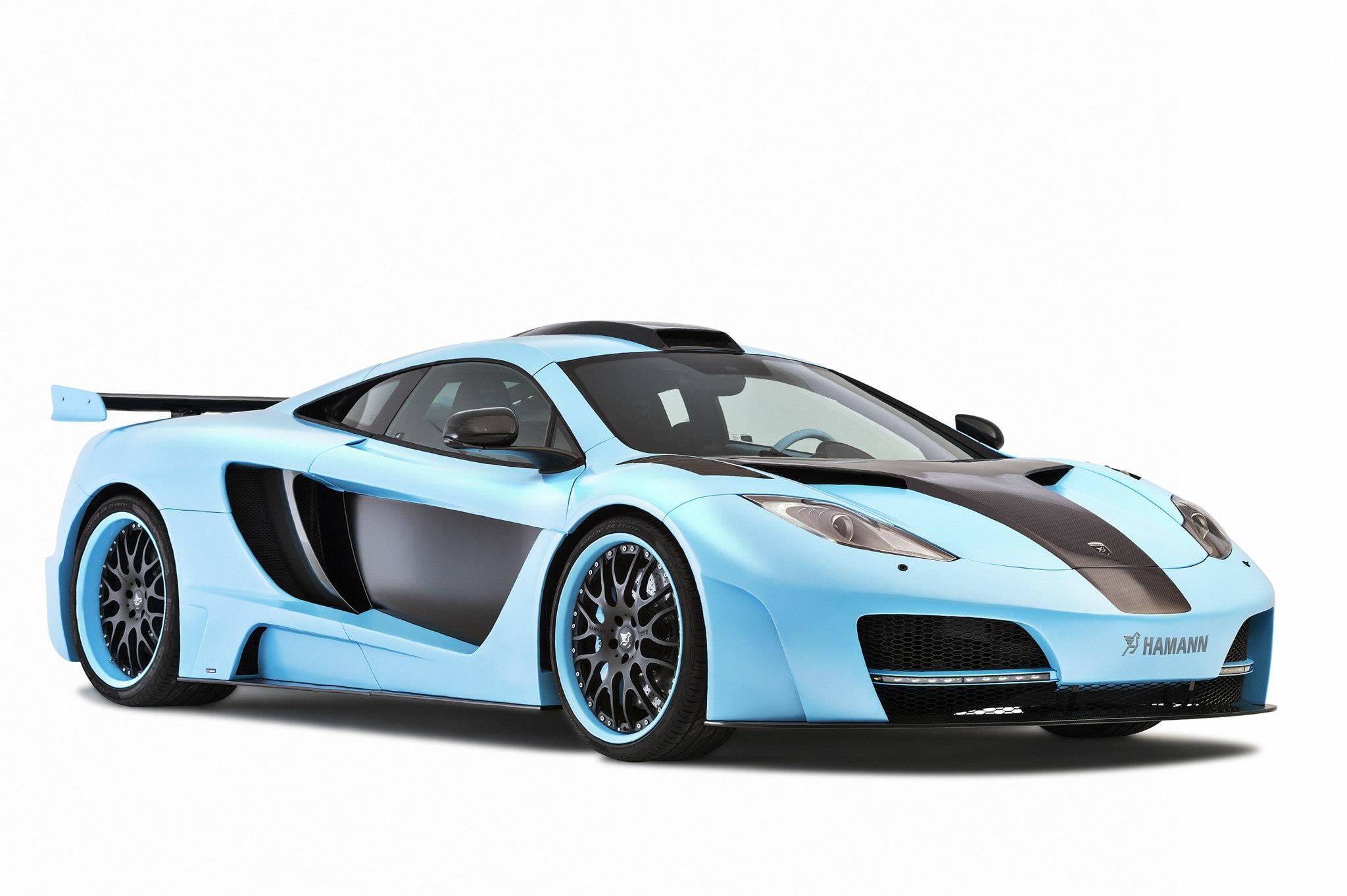 supercars, tuning, 1080P, mp4 12c, supercar, memor, hamann, mclaren, blue, 2013, HD Wallpaper