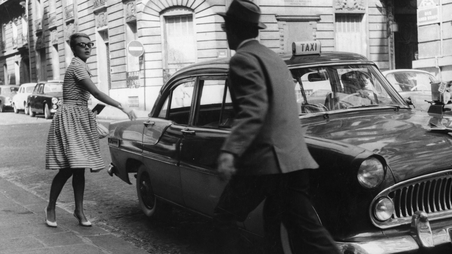 a bout de souffle, luc godard, 1080P, Film Stills, paul belmondo, Paris, jean seberg, jean, HD Wallpaper