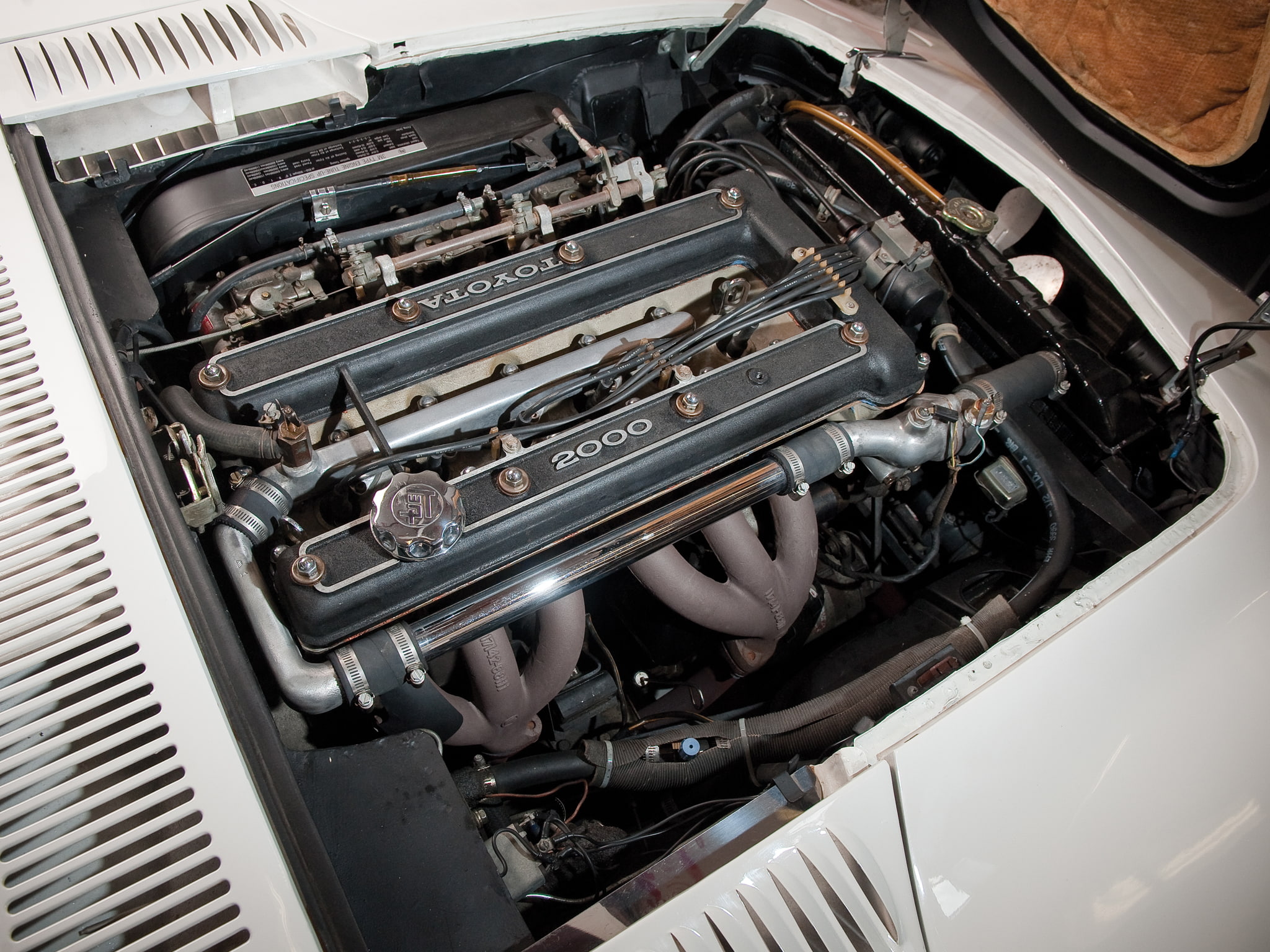 supercars, classic, supercar, 2000gt, engines, engine, 1080P, targa, toyota, 1966, HD Wallpaper