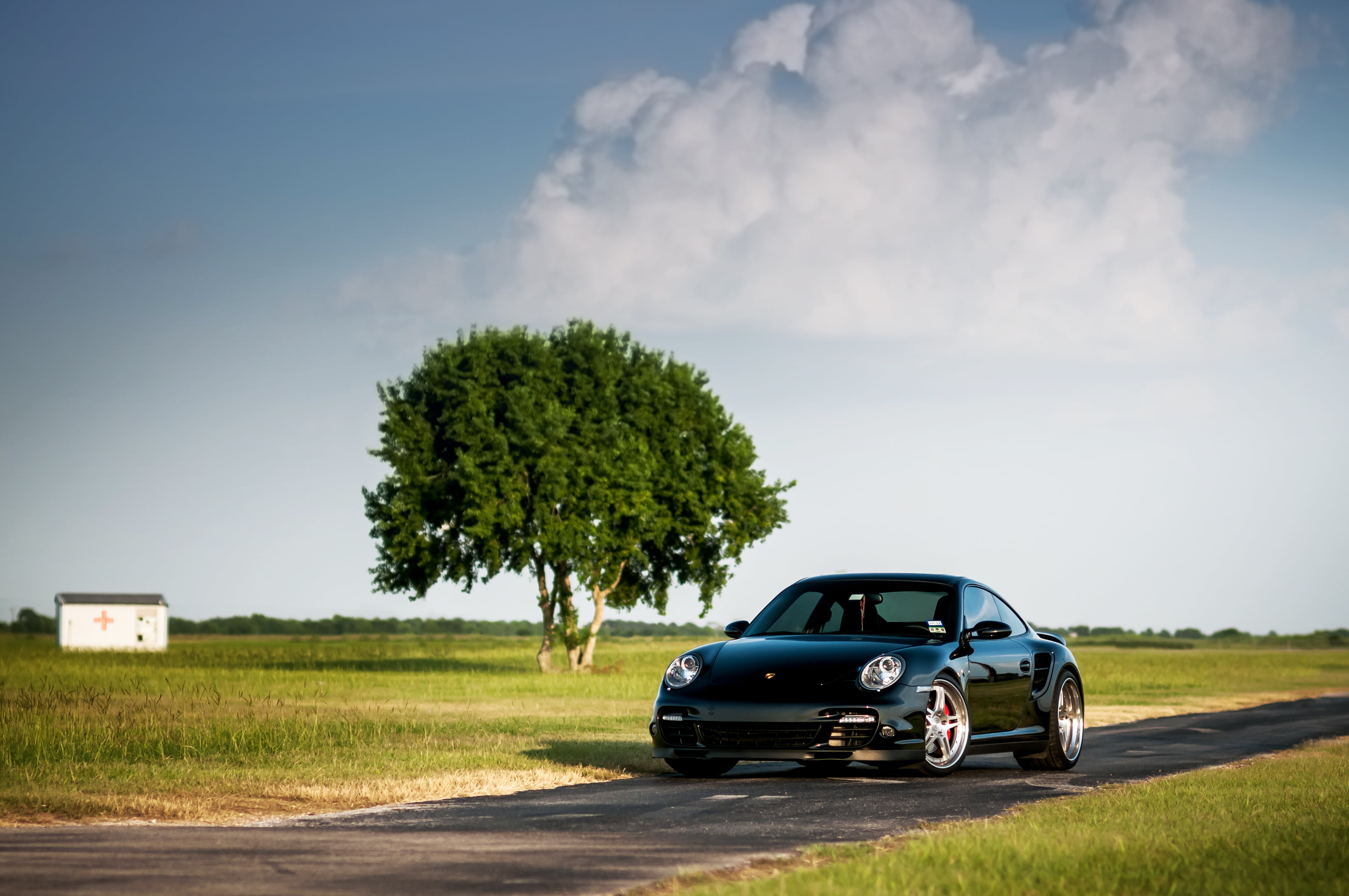 day, growth, environment, road, driving, 997, blue, front View, street, speed, front, volkswagen, sky, outdoors, beetle, new, landscape, nature, cloud - Sky, HD Wallpaper
