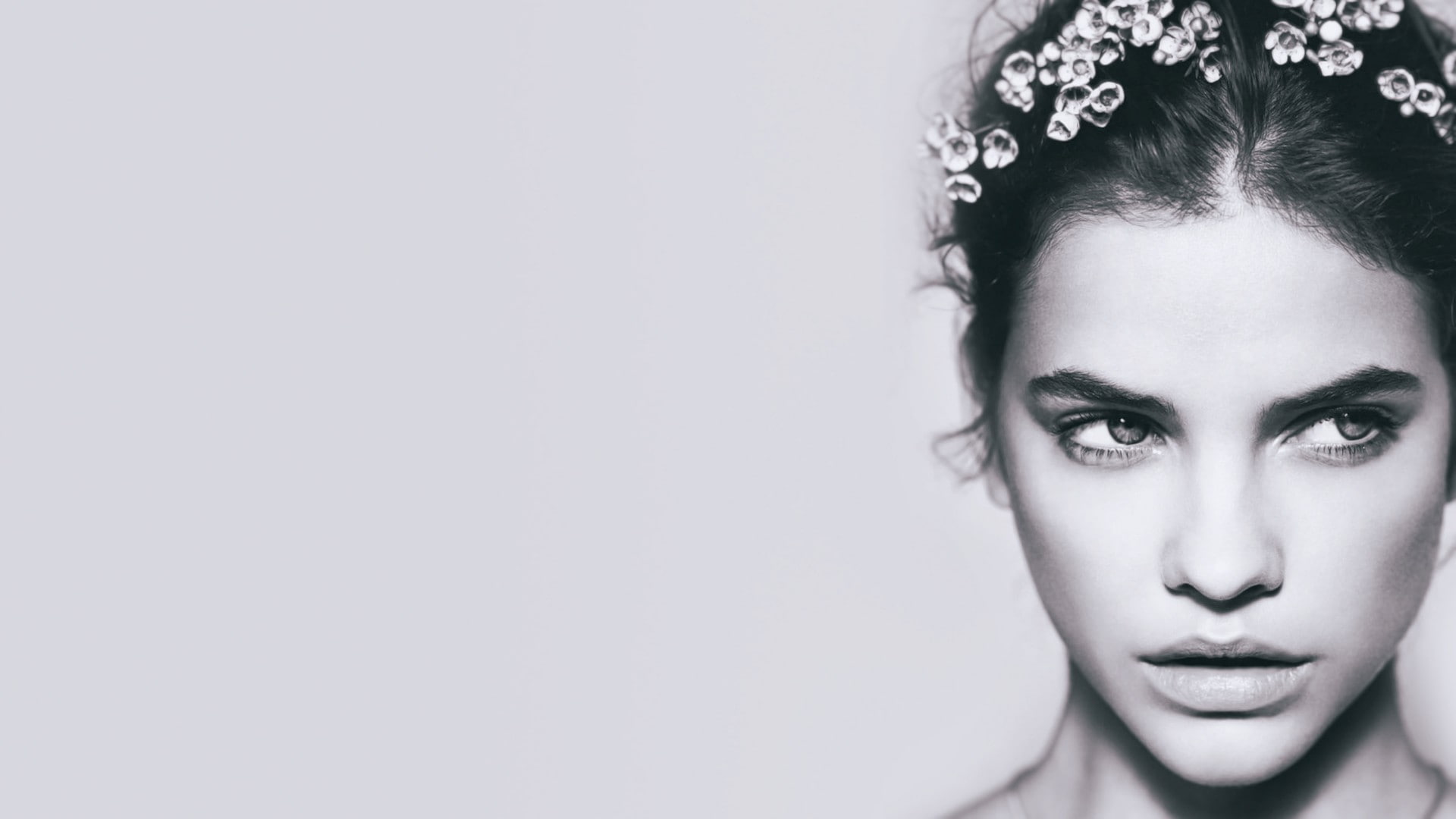 looking at camera, females, looking away, one person, indoors, front view, beauty, hairstyle, contemplation, headshot, model, women, human body part, adult, HD Wallpaper