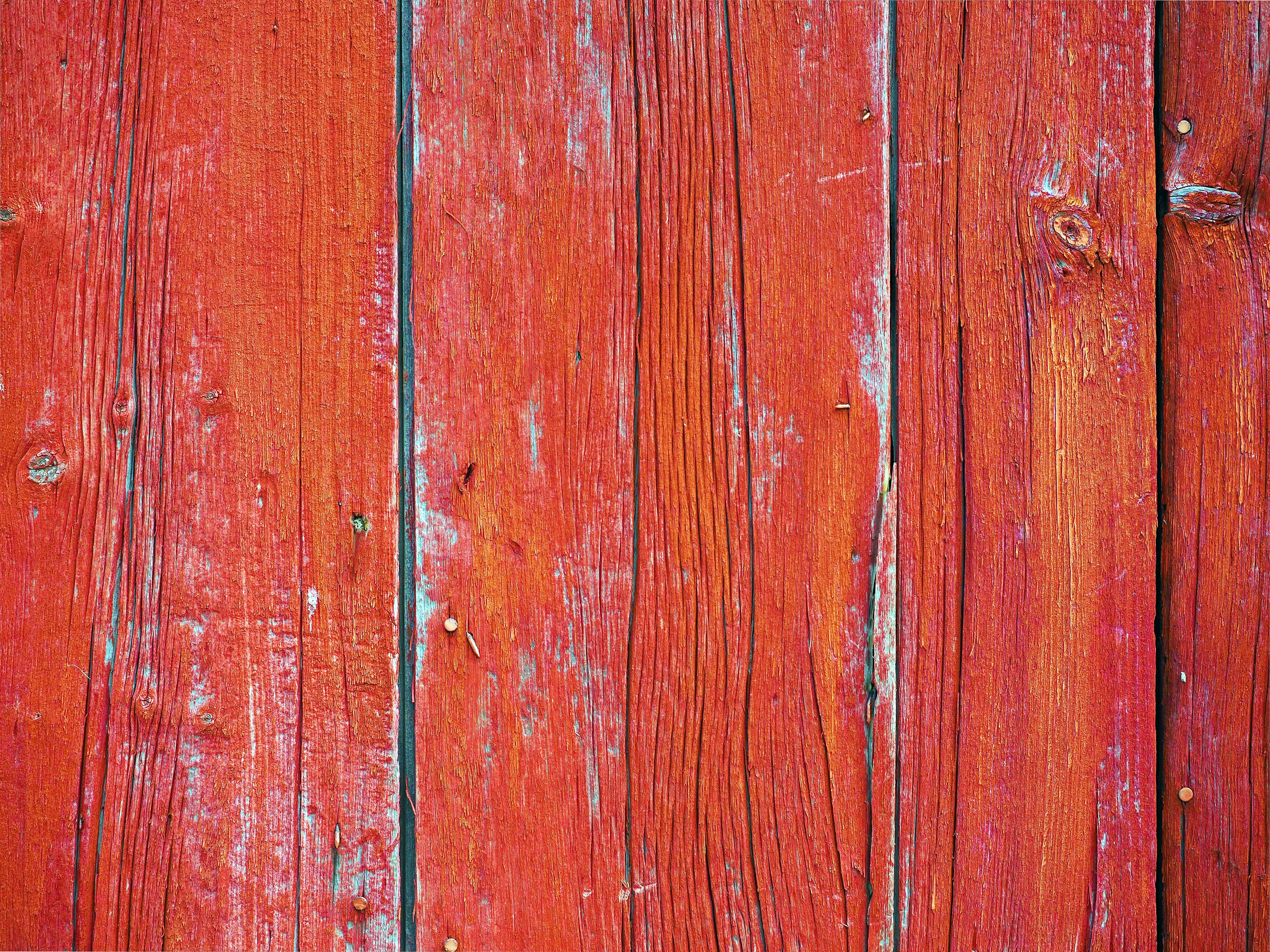 painted, surface, barn, dirt, untitled, wood, wood background, rough, in a row, no people, 4K, material, dirty, backgrounds, boundary, grain, wall - building feature, HD Wallpaper