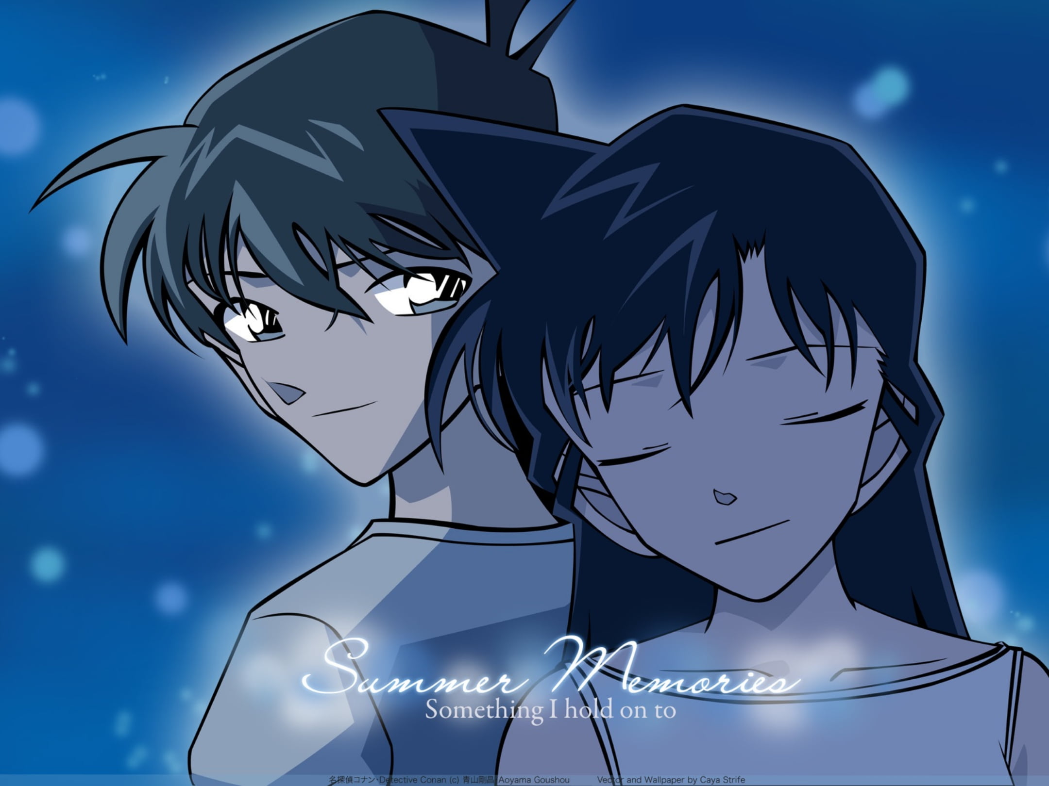 Shinichi Kudo, Xiaolan, 1080P, HD Wallpaper